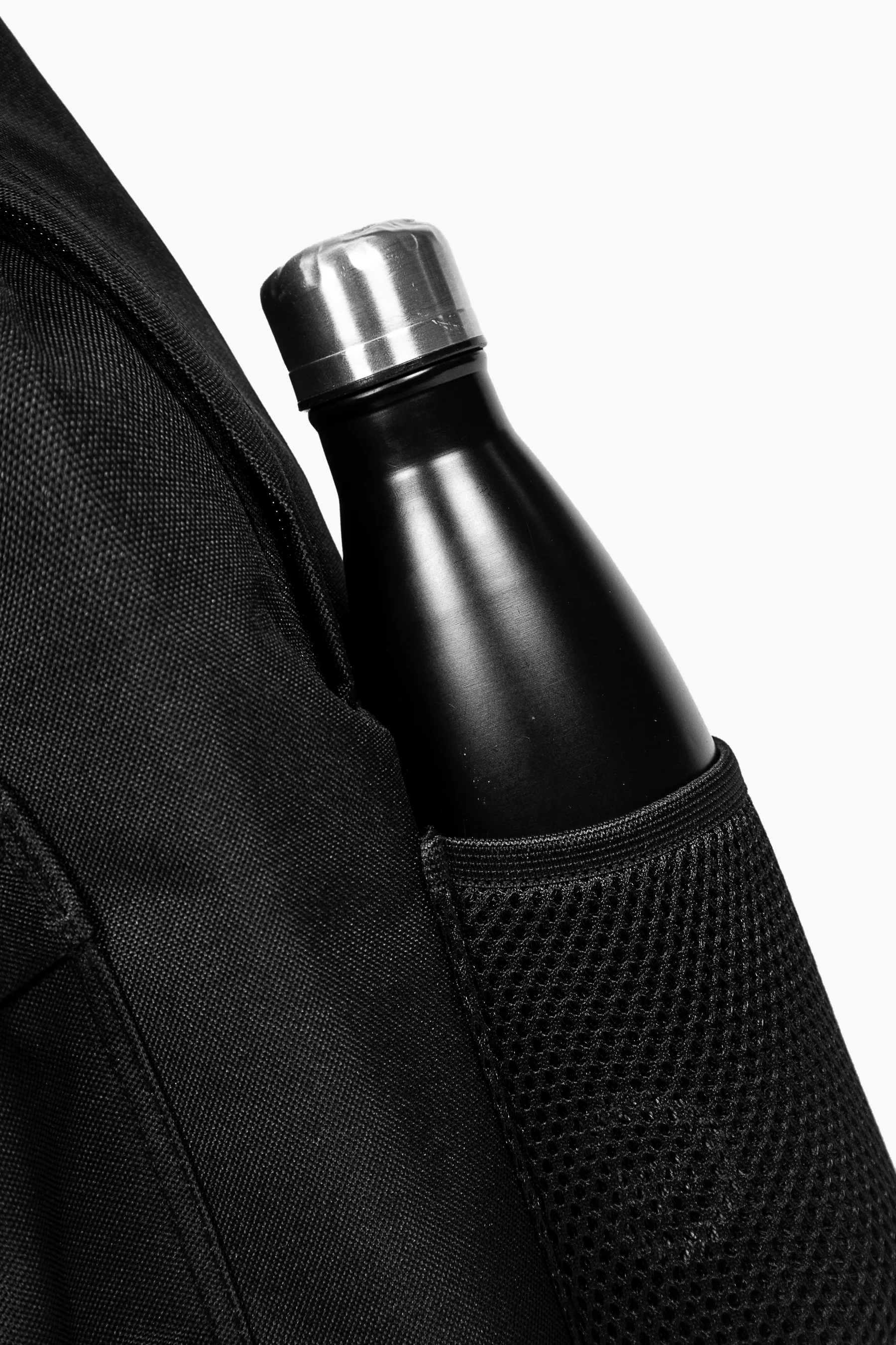 Hype Unisex Iconic Core Plain Black Backpack - Image 19