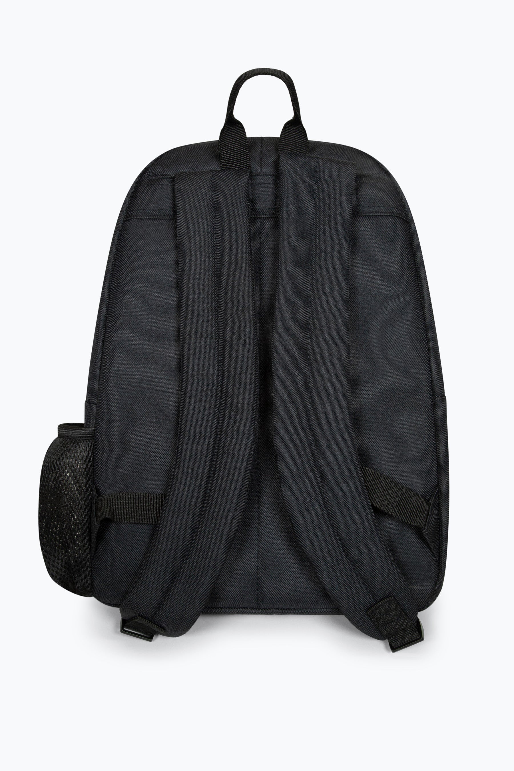 Hype Unisex Iconic Core Plain Black Backpack - Image 3