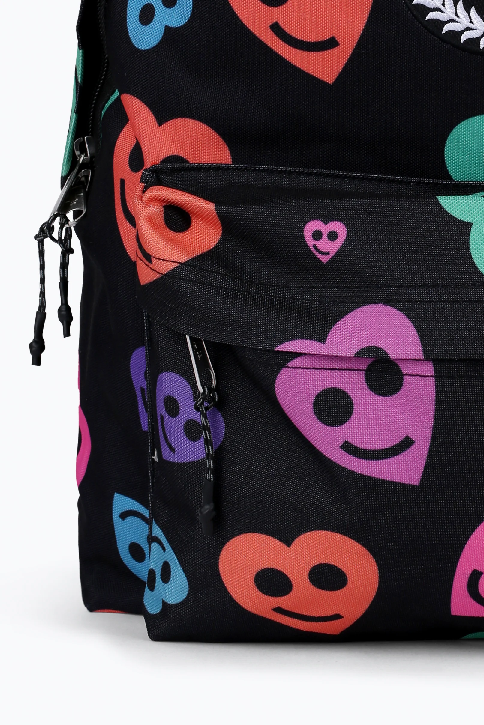 Hype Black Heart Smile Iconic Backpack - Image 6