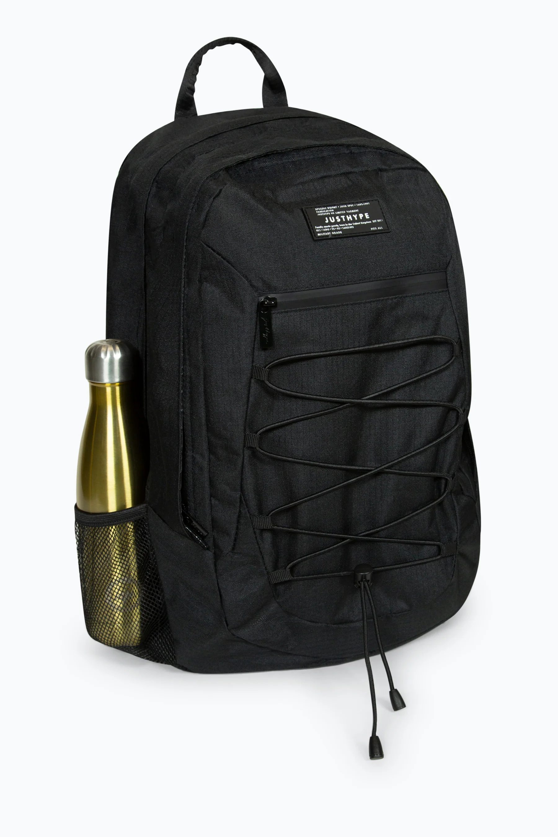 Hype Unisex Black Maxi Backpack - Image 18