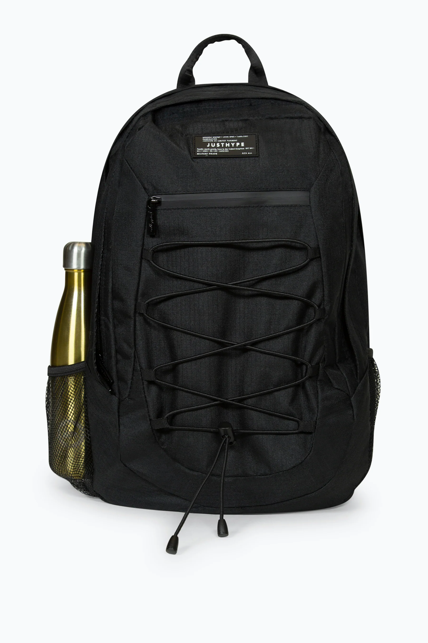 Hype Unisex Black Maxi Backpack - Image 4