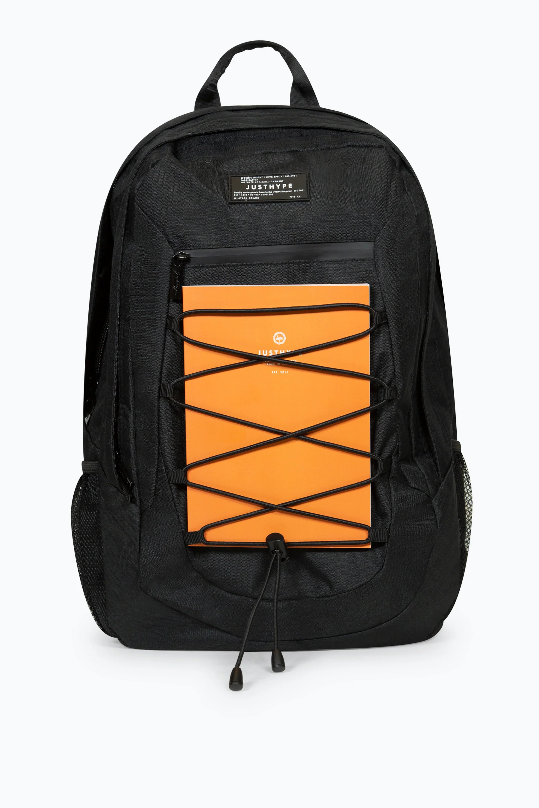 Hype Unisex Black Maxi Backpack - Image 5