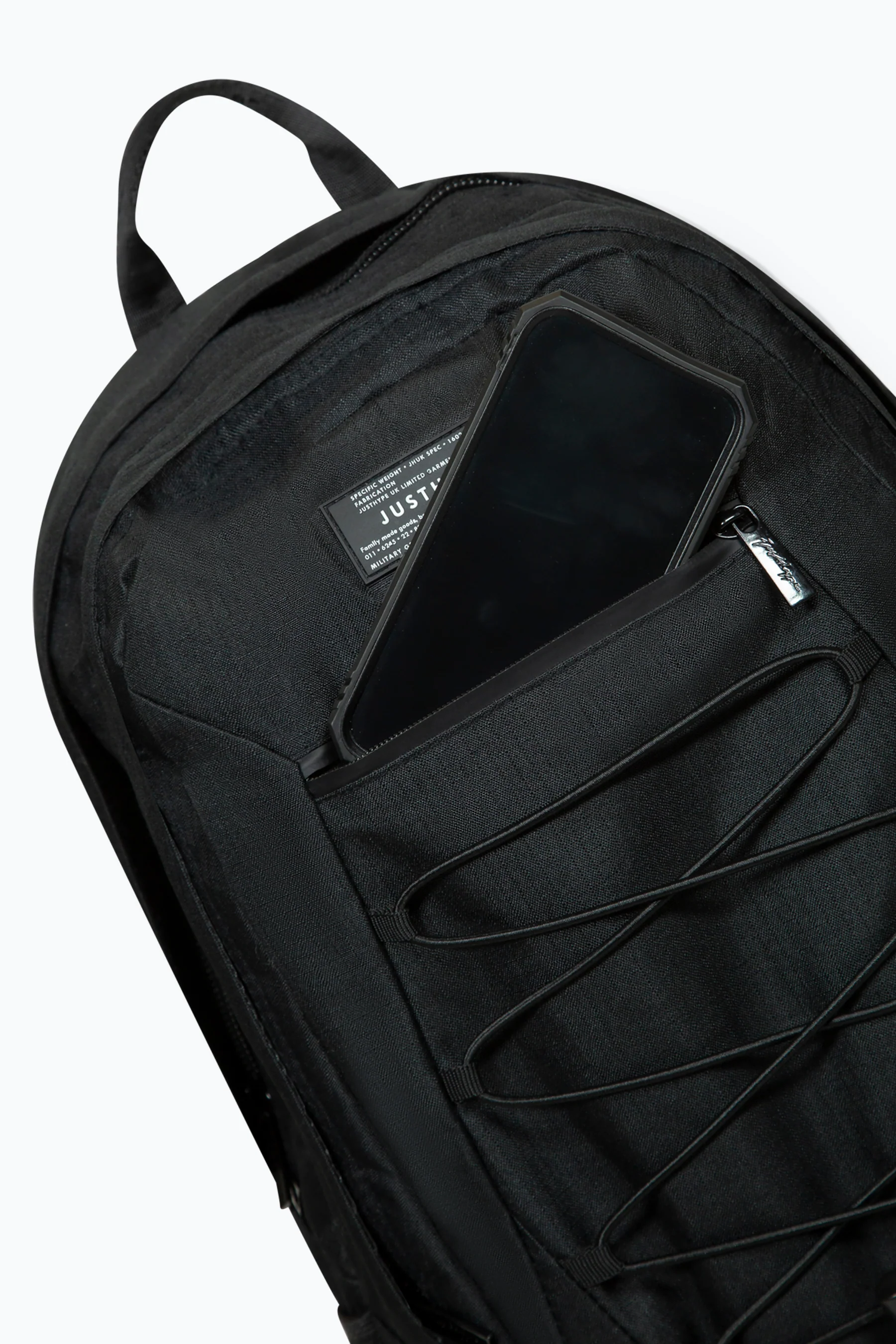 Hype Unisex Black Maxi Backpack - Image 6