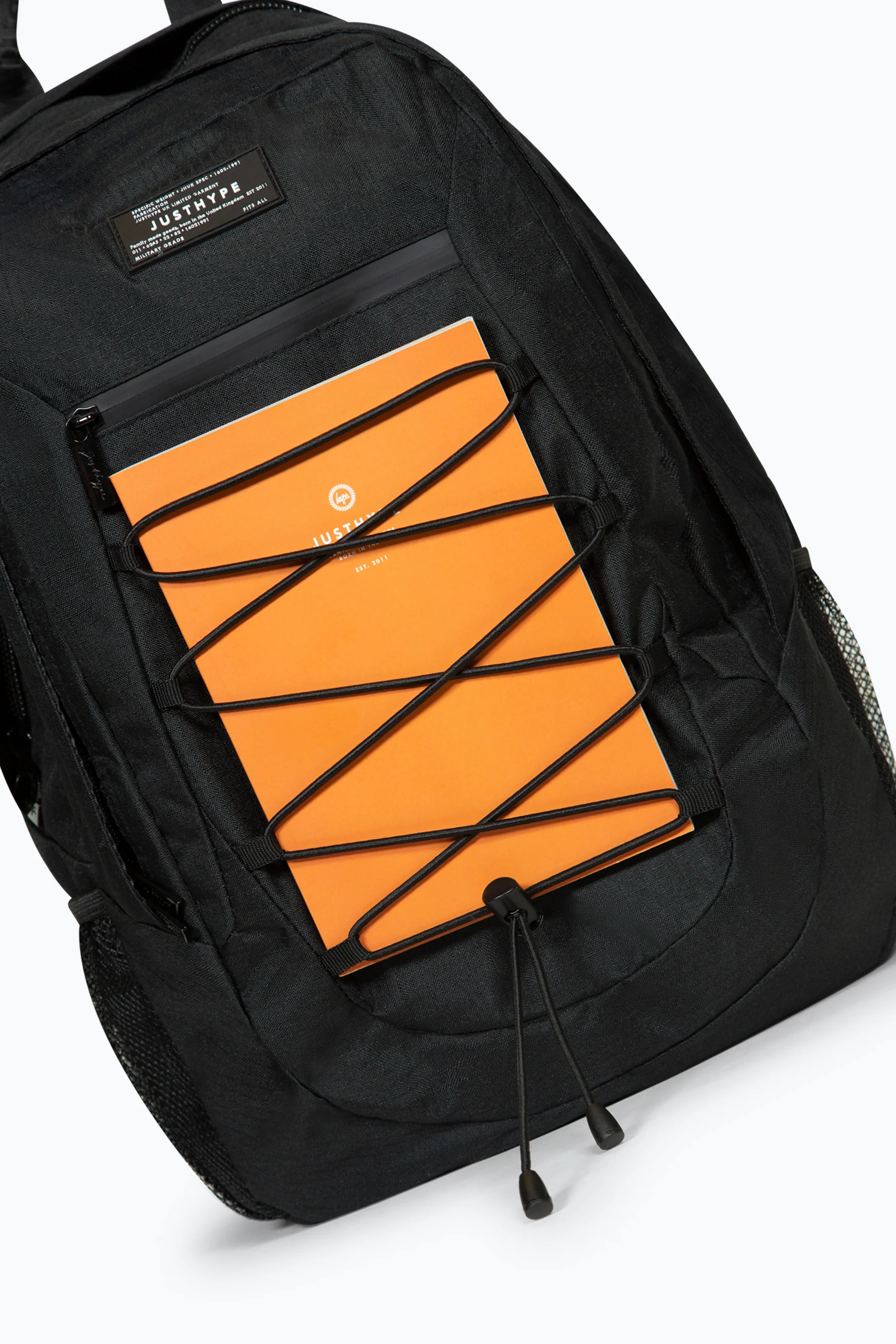 Hype Unisex Black Maxi Backpack - Image 8