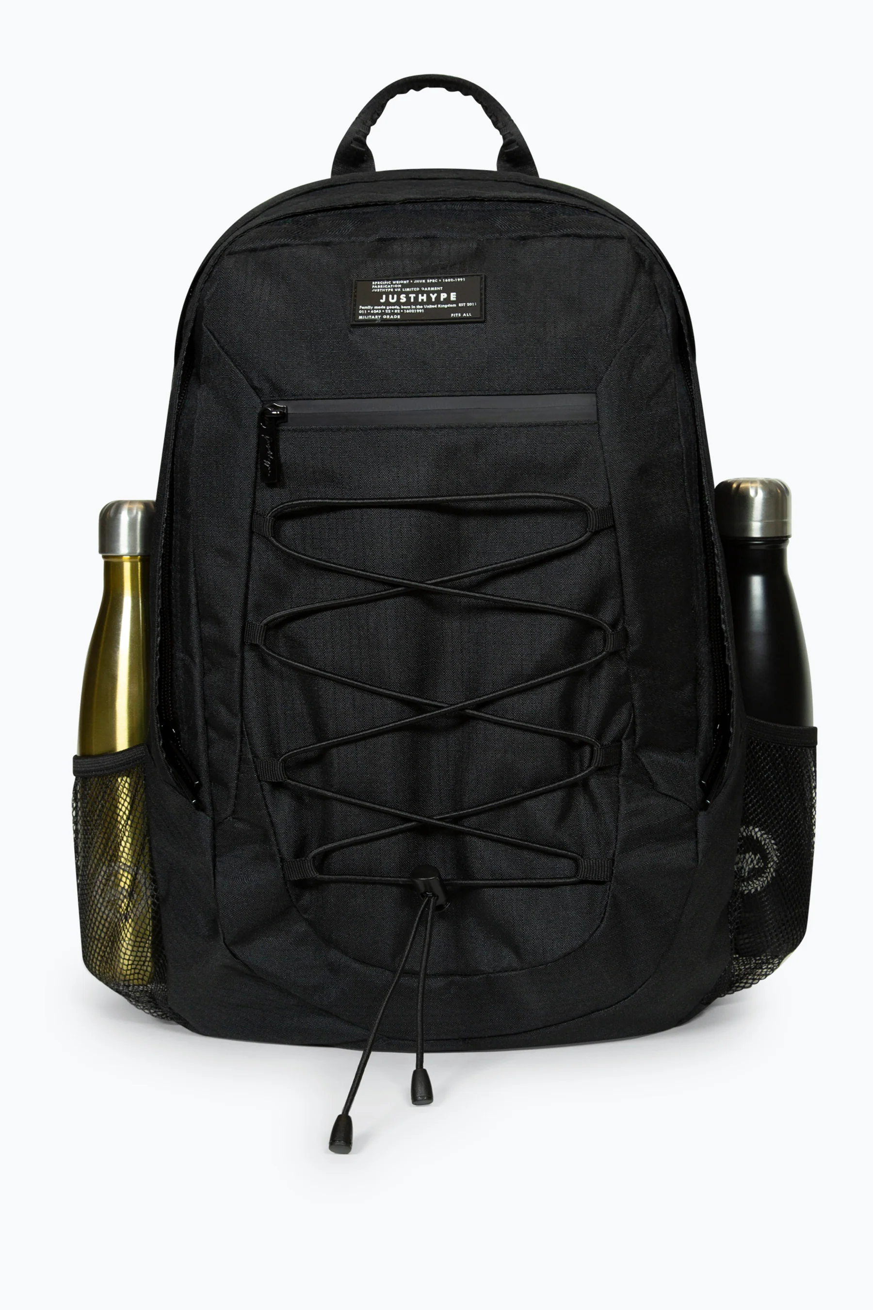 Hype Unisex Black Maxi Backpack - Image 9