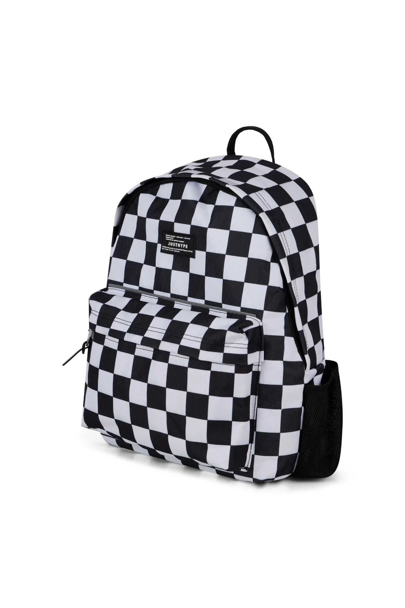 Hype Kids Black/White Skater Backpack - Image 2