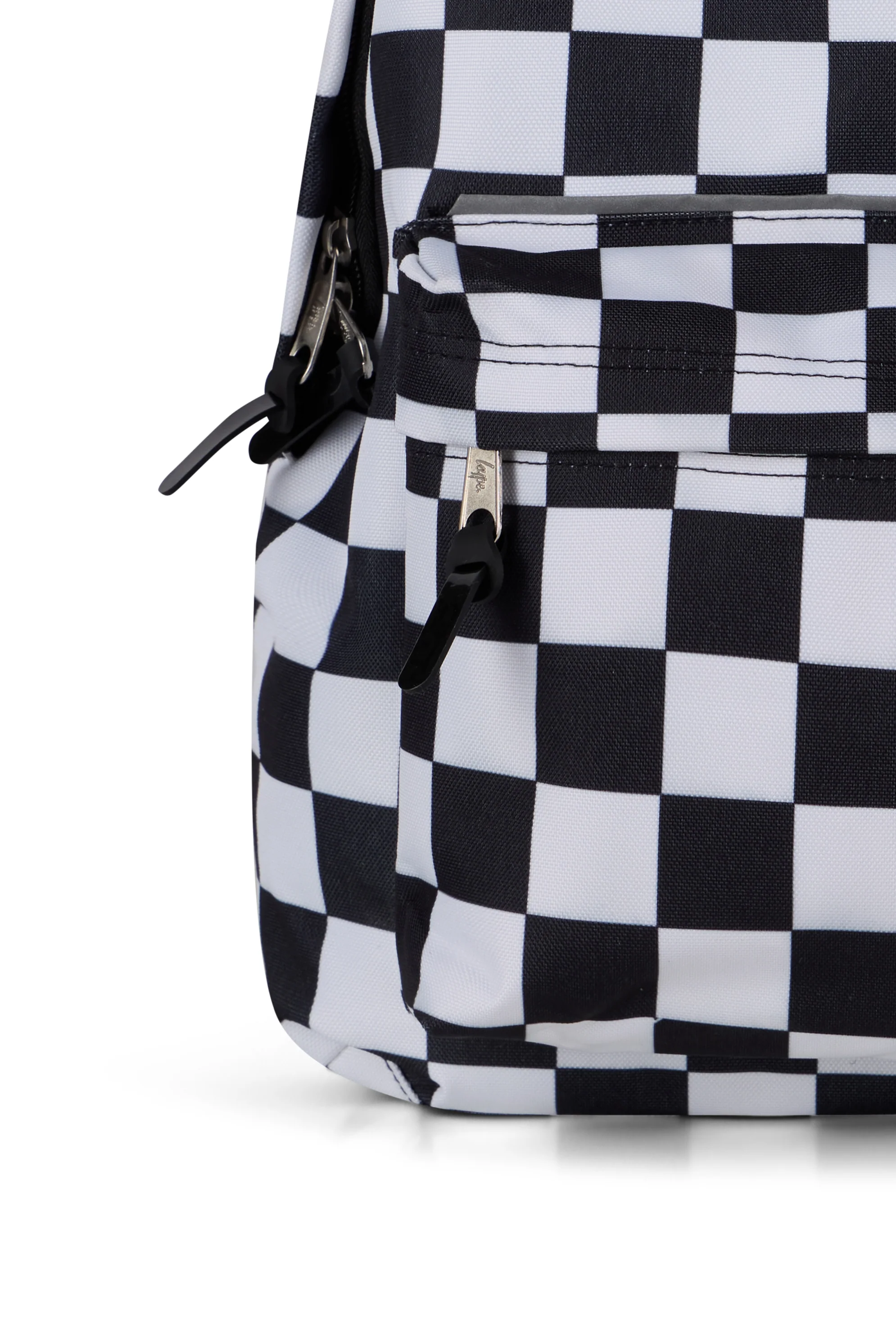 Hype Kids Black/White Skater Backpack - Image 4