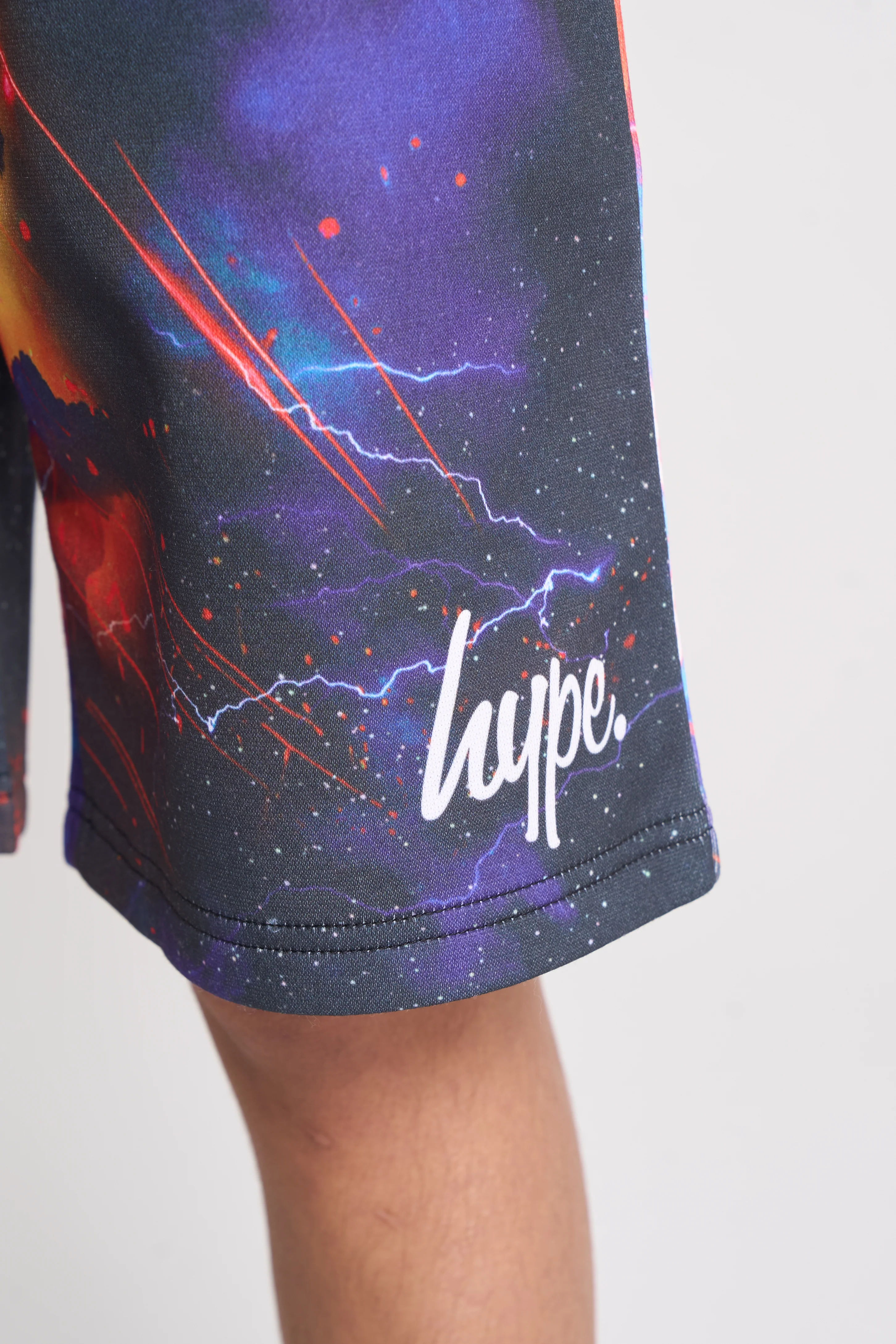 Hype Boys Black Constellation T-Shirt & Shorts Set - Image 4