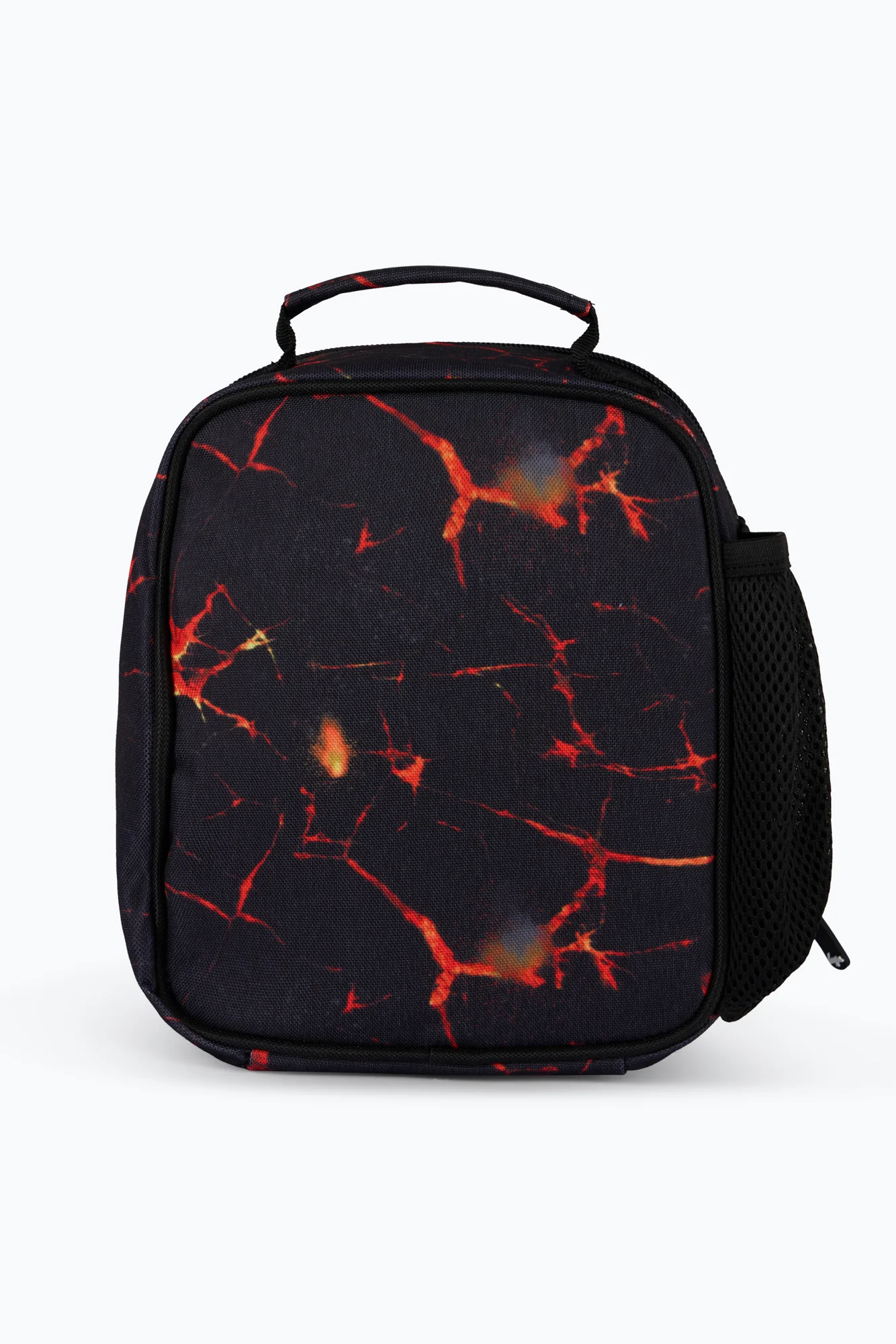 Hype Boys Black Lava Print Lunch Bag - Image 4