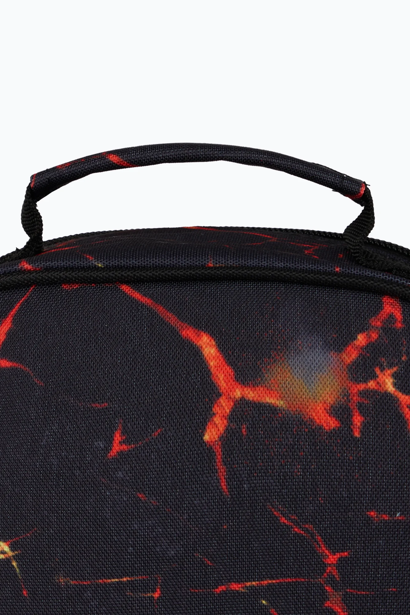 Hype Boys Black Lava Print Lunch Bag - Image 5