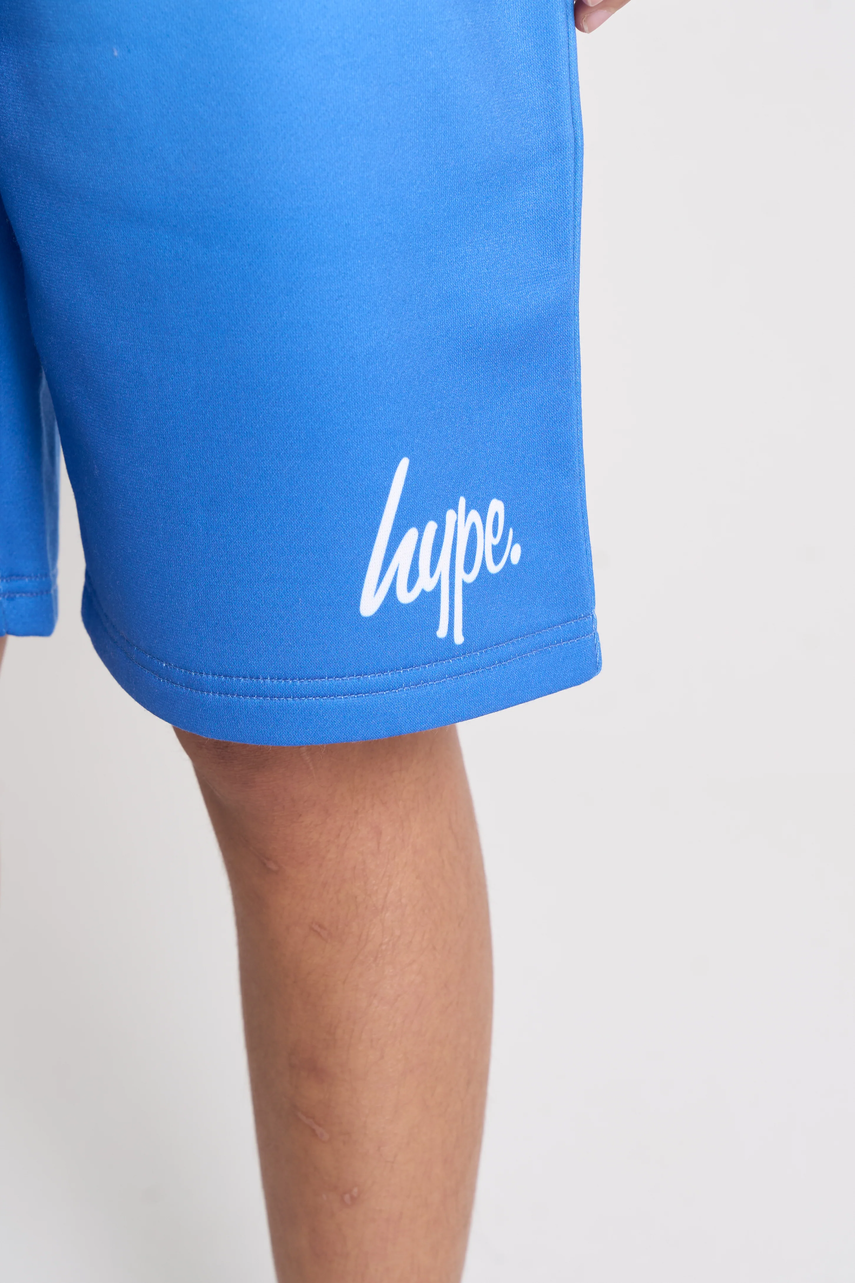 Hype Boys Blue Faded Sweat Shorts - Image 4