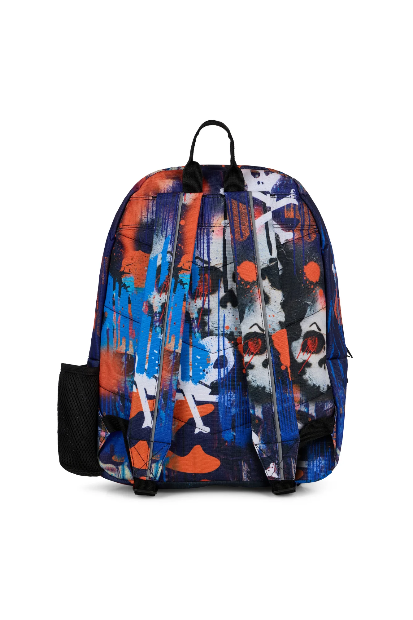 Hype Boys Multi Graffiti Skull Backpack - Image 3