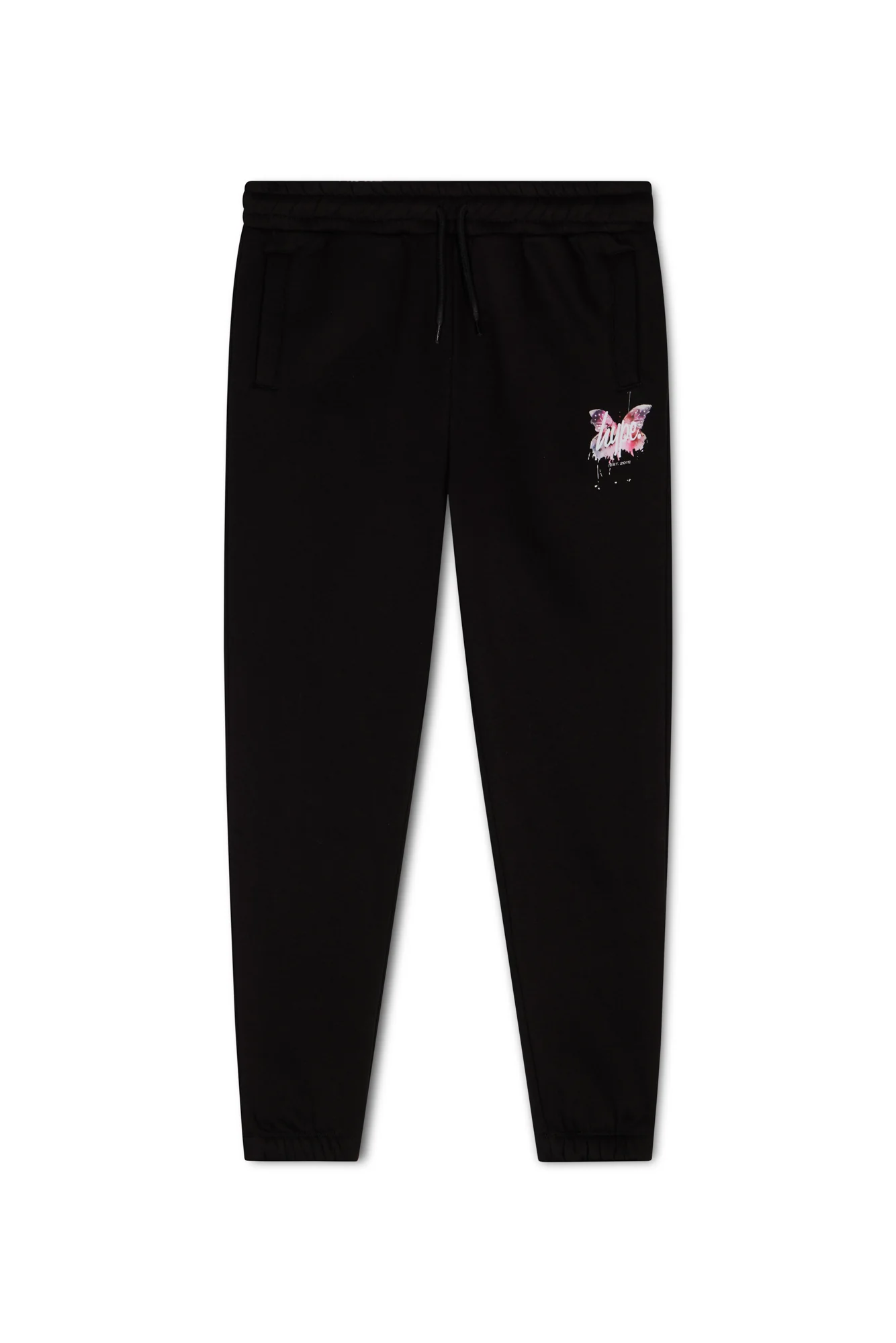 Hype Girls Black Butterfly Joggers - Image 5