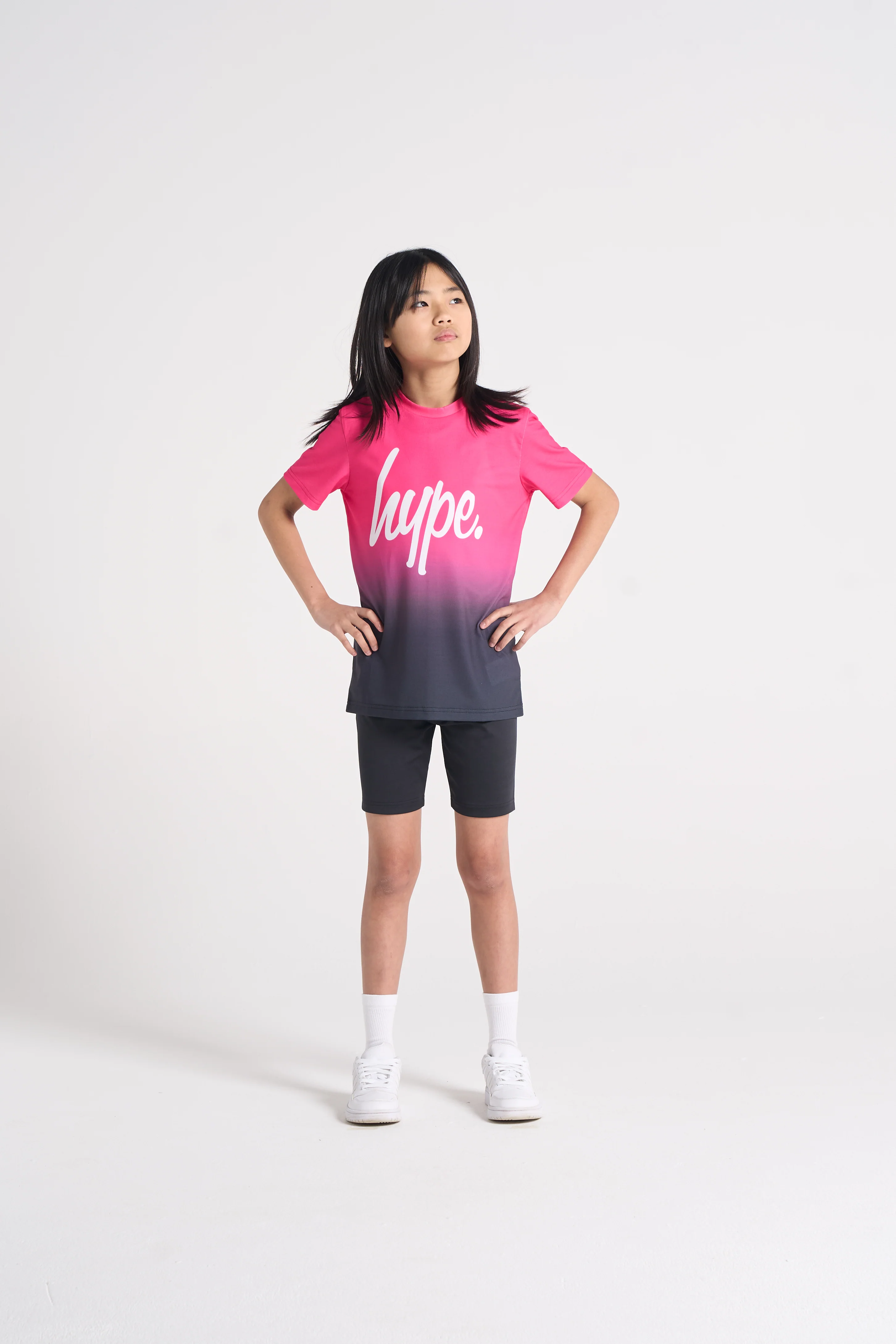 Hype Girls Black Entity Cycling Shorts