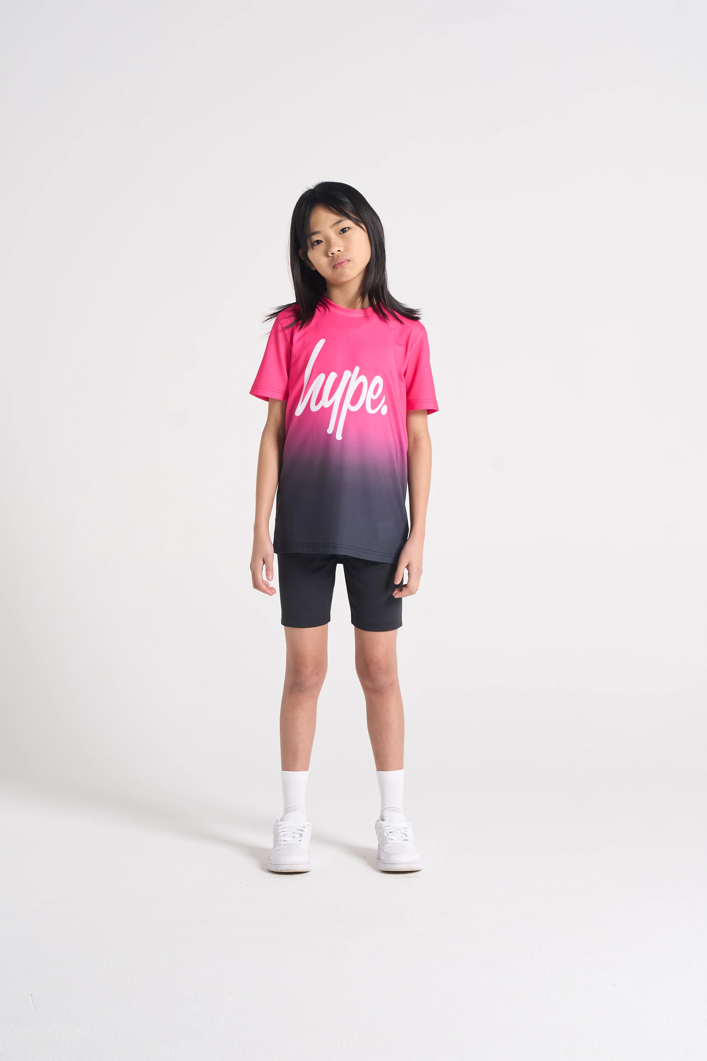 Hype Girls Black Entity Cycling Shorts - Image 2