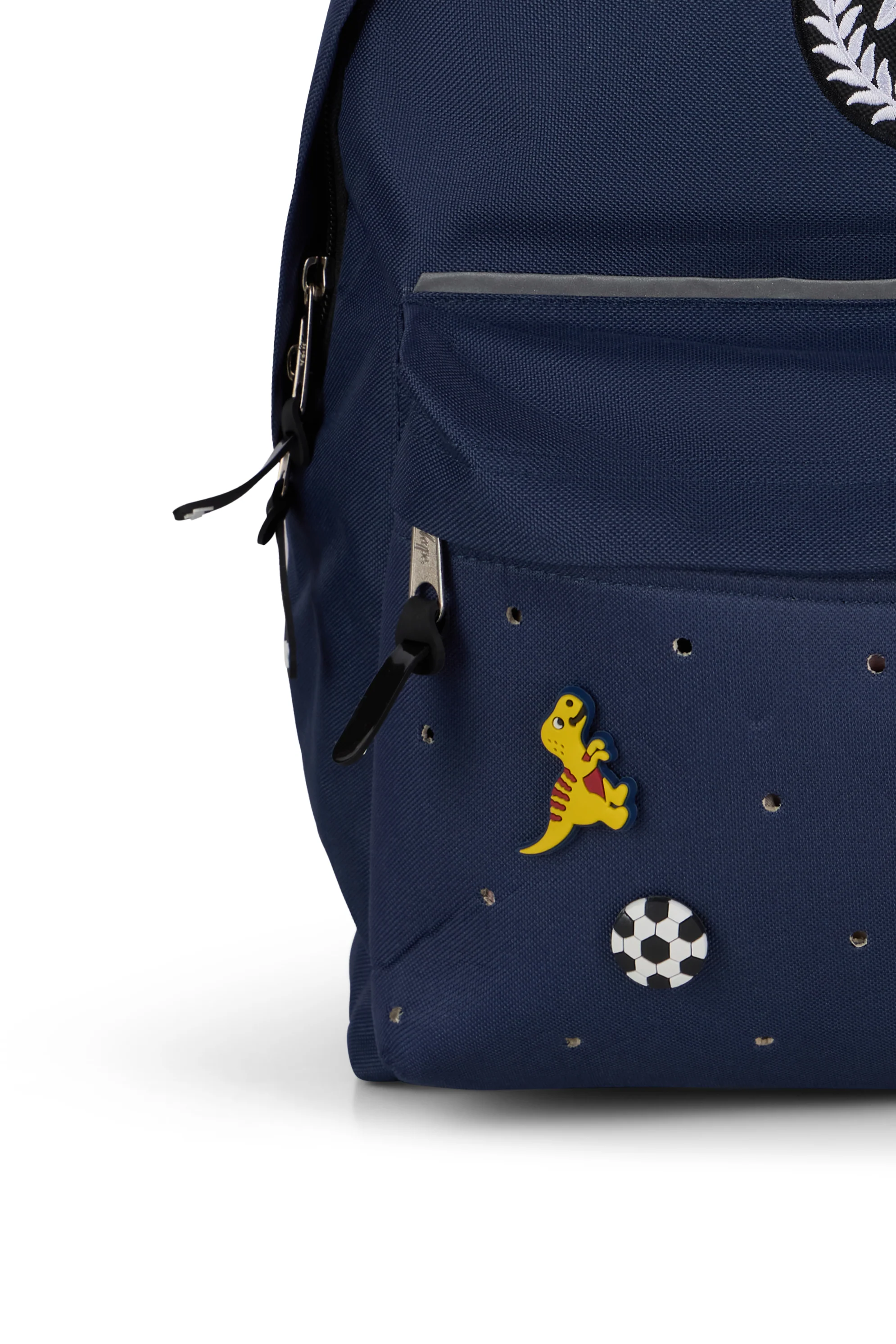 Hype Kids Navy Charm Backpack - Image 4