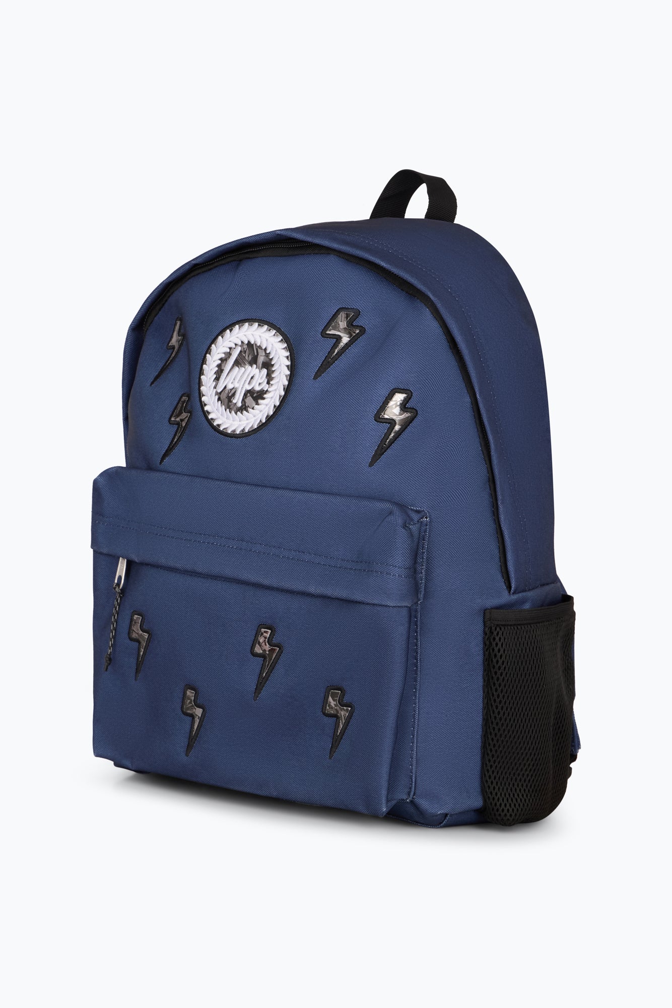 Hype Kids Navy Lightning Charm Backpack - Image 4