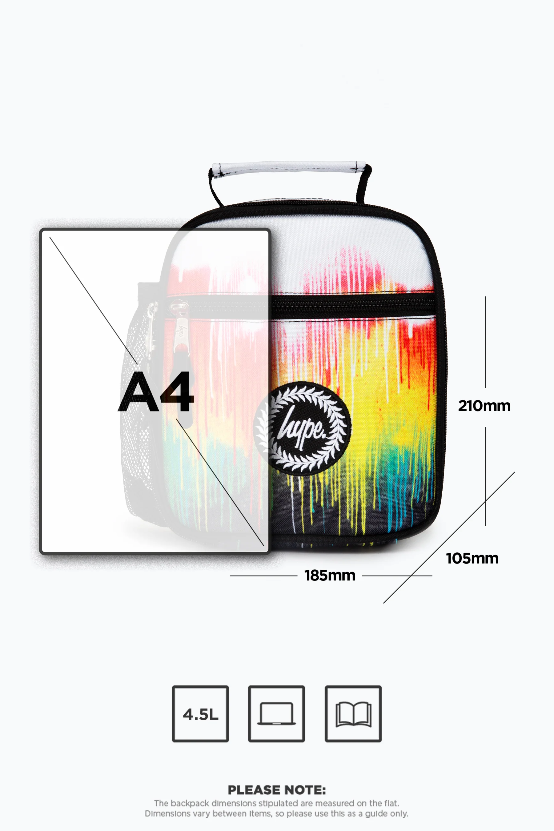 Hype Multi Drips Lunch Bag - Image 10