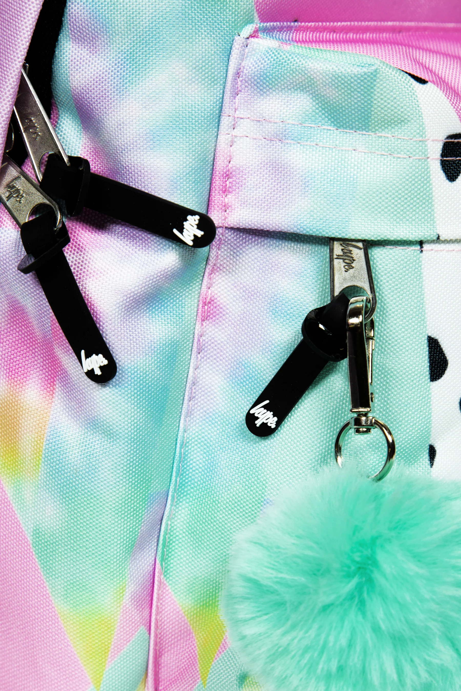 Hype Girls Iconic Pastel Collage Multicolour Backpack - Image 7