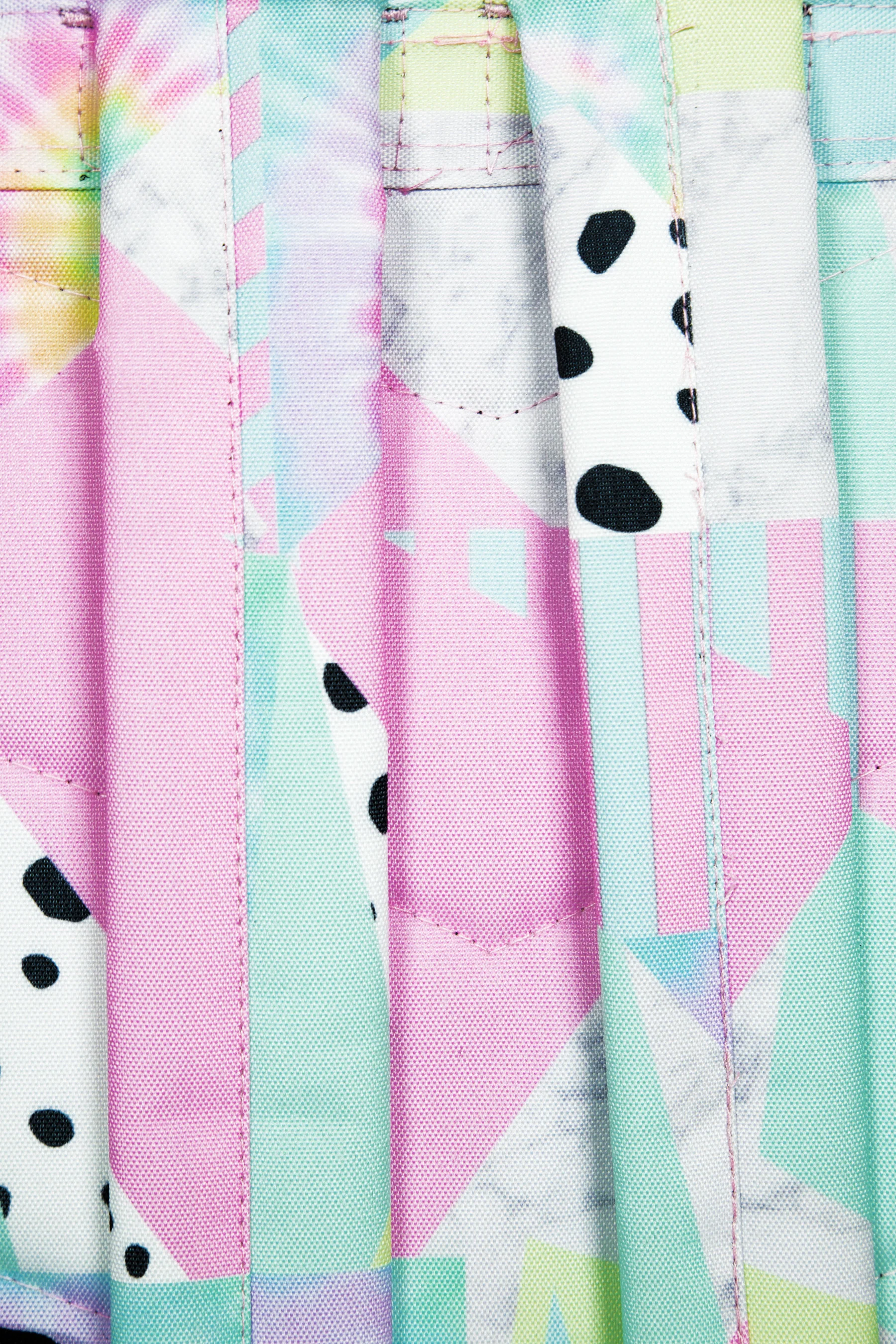 Hype Girls Iconic Pastel Collage Multicolour Backpack - Image 8