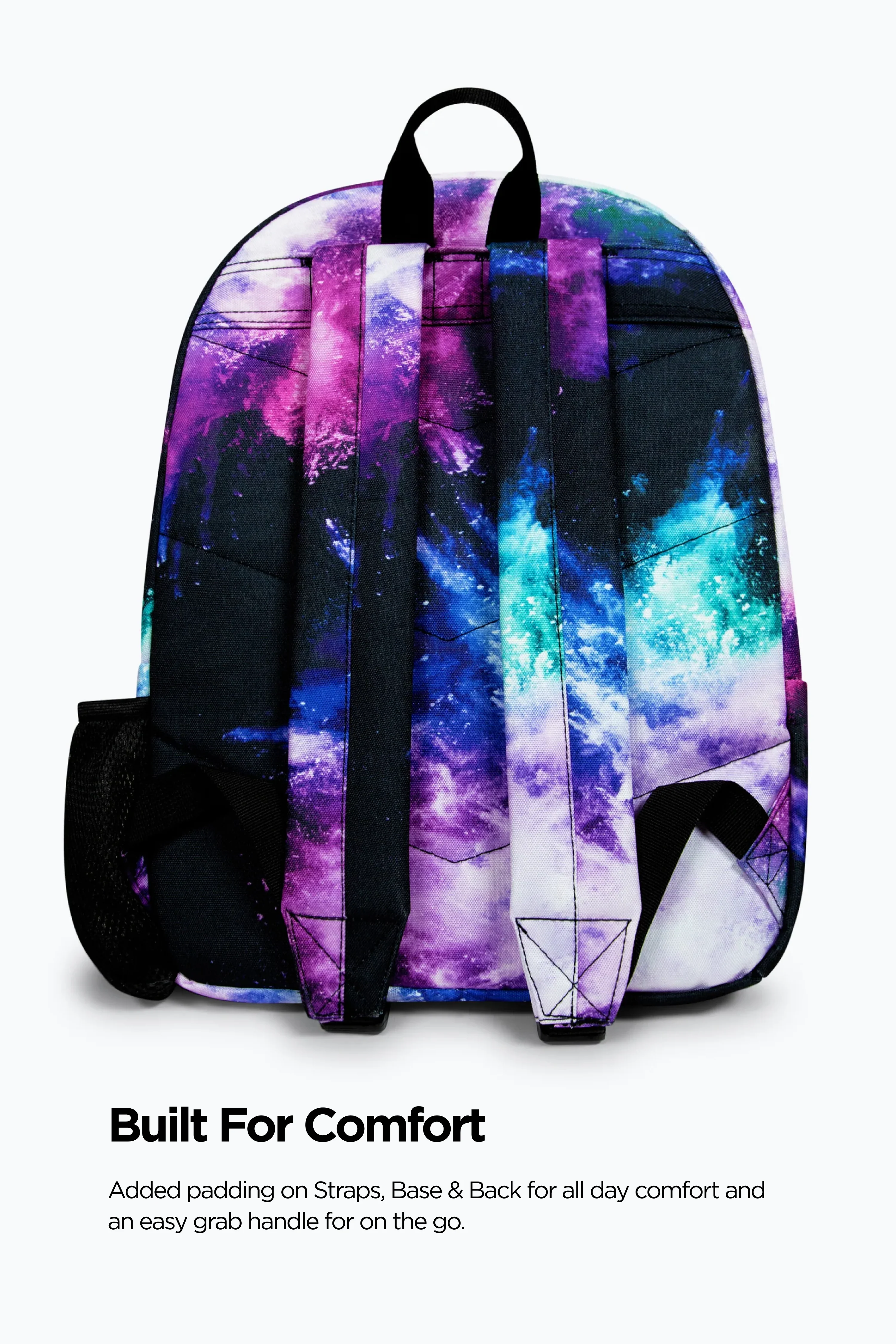 Hype Girls Iconic Chalk Dust Purple/Blue Backpack - Image 4