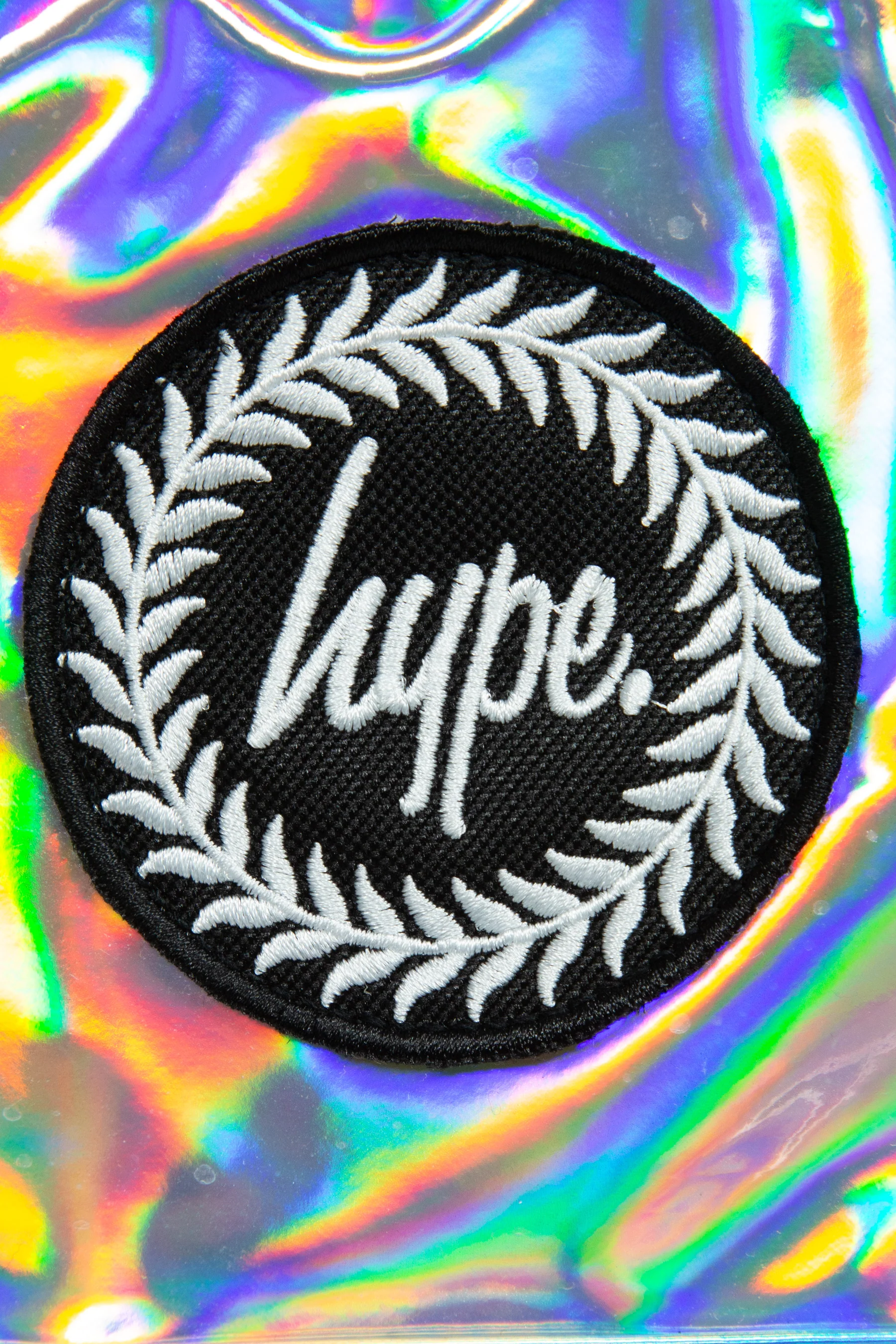 Hype Girls Iconic Silver Holographic Backpack - Image 6