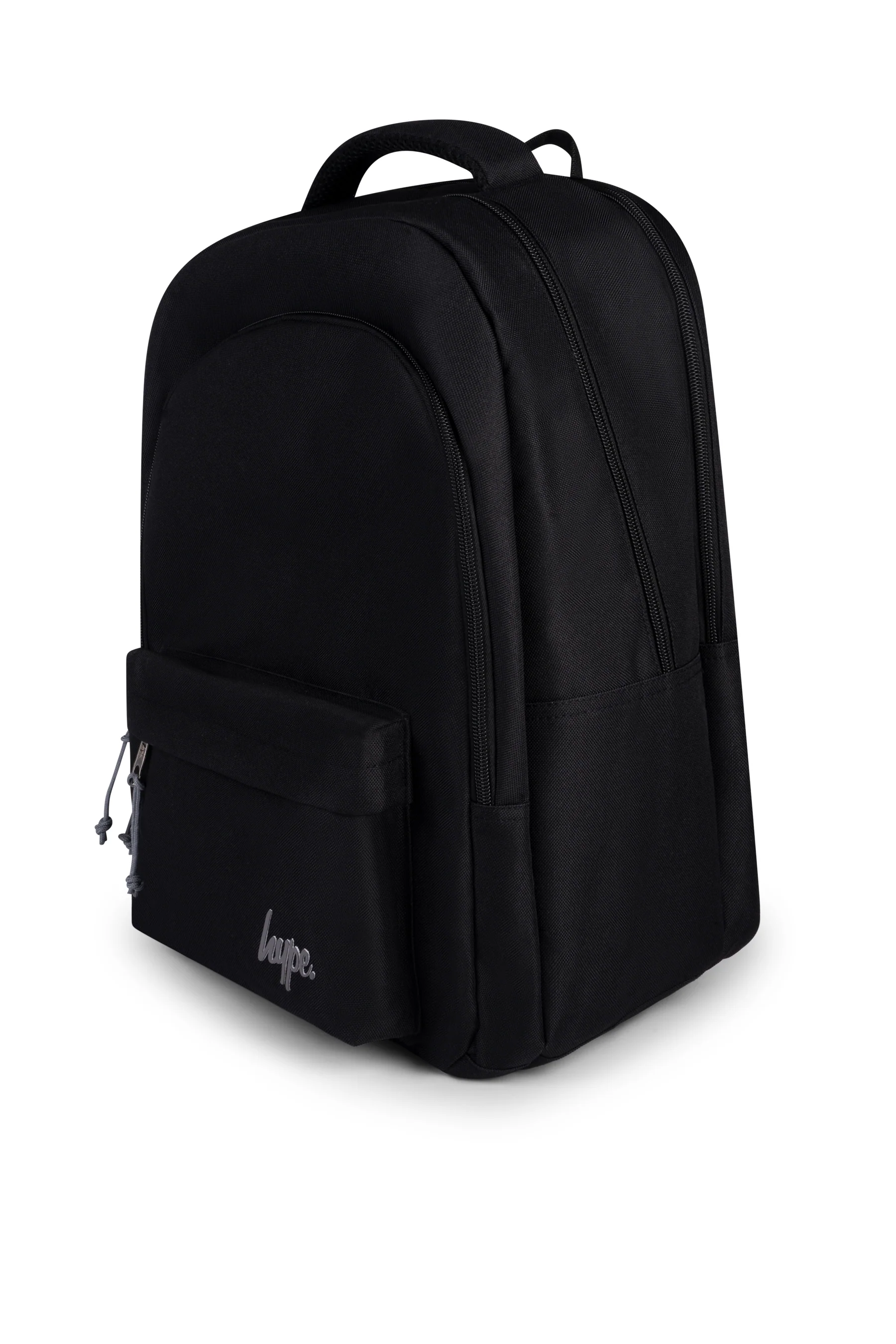 Hype Unisex Black Multi Pocket Backpack - Image 3