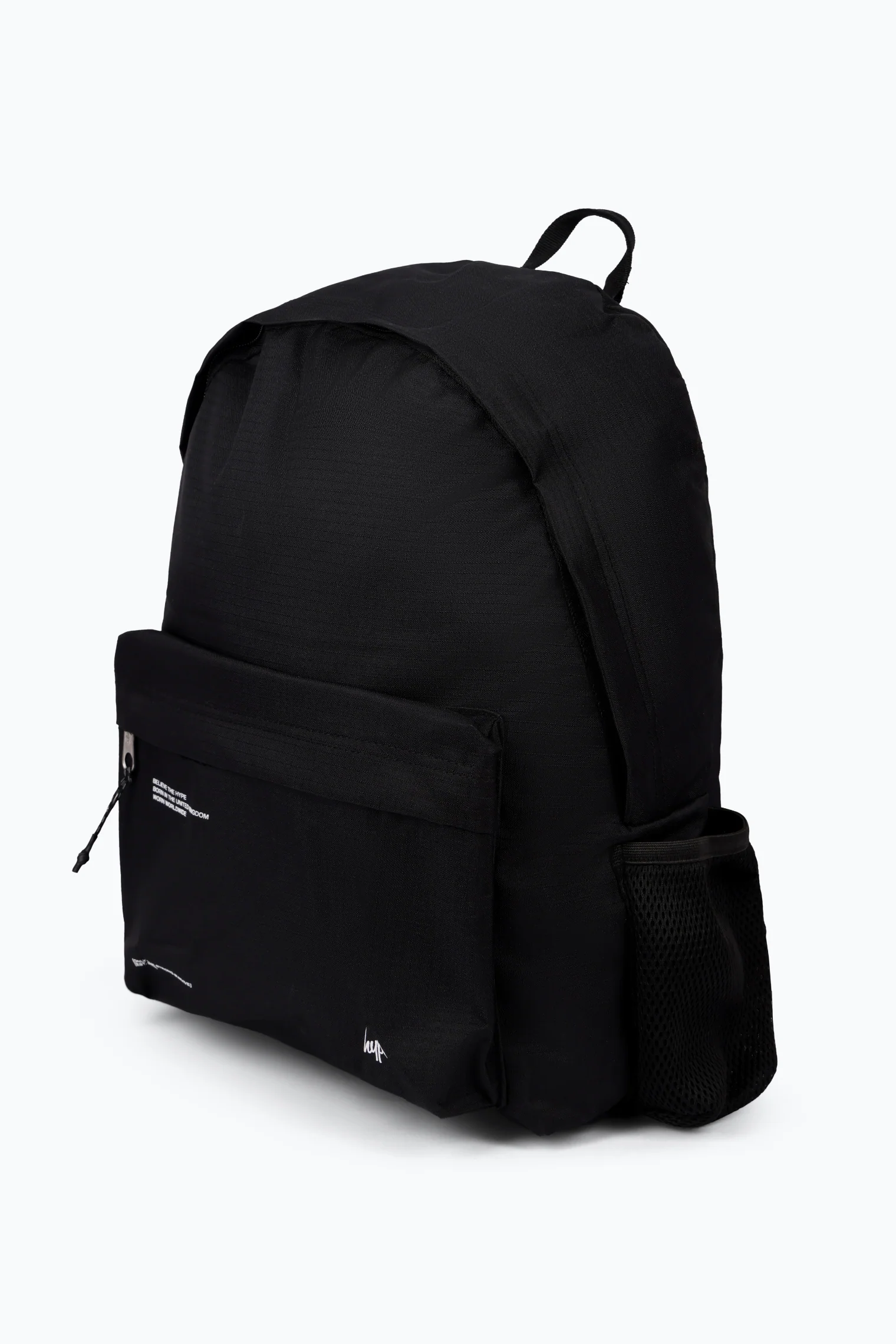 Hype Unisex Black Ripstop Tech Backpack - Image 4