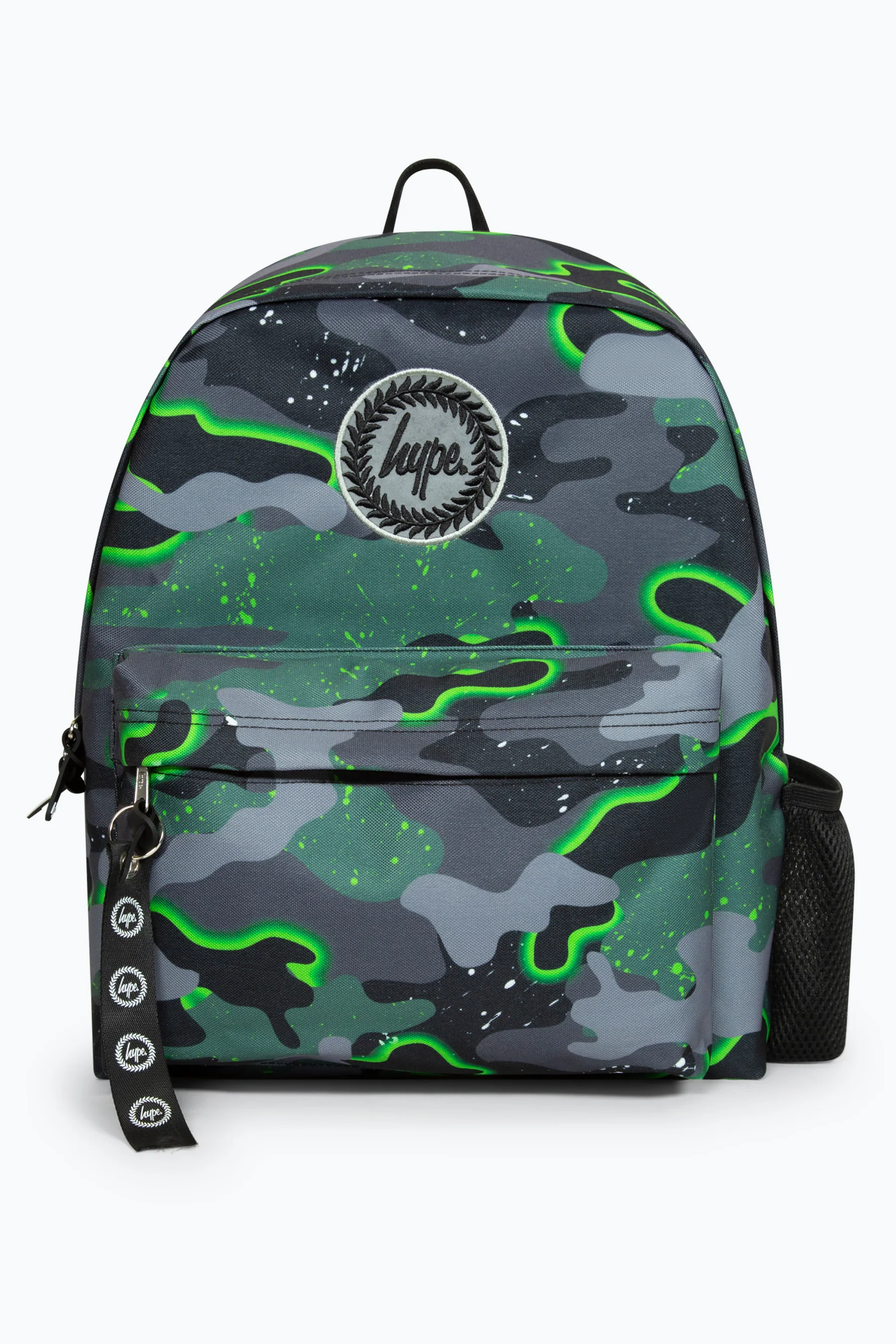 Hype Boys Green Glow Camo Backpack & Lunch Bag Bundle - Image 2