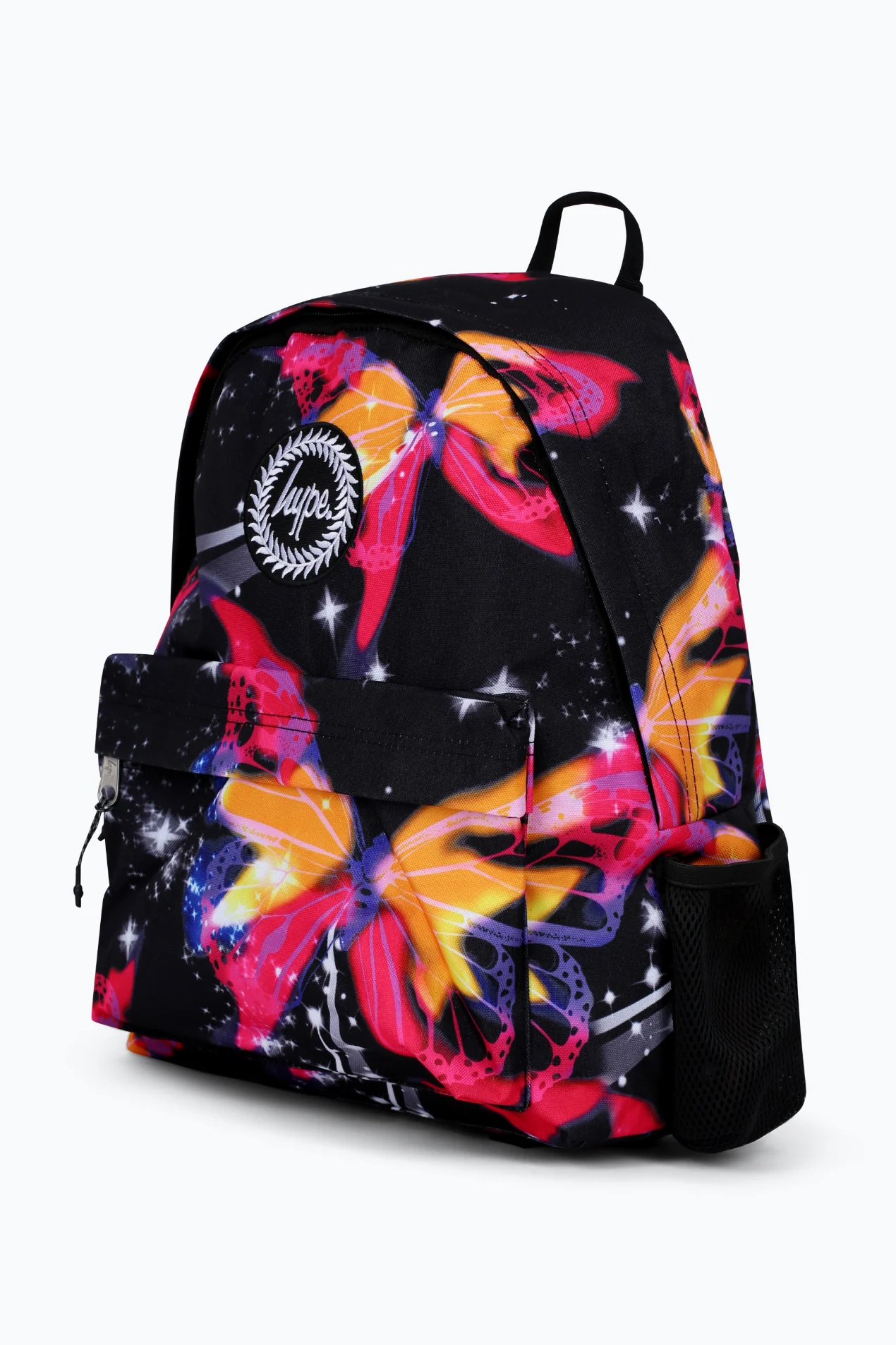 Hype Unisex Multi Glitter Blur Butterfly Backpack - Image 2