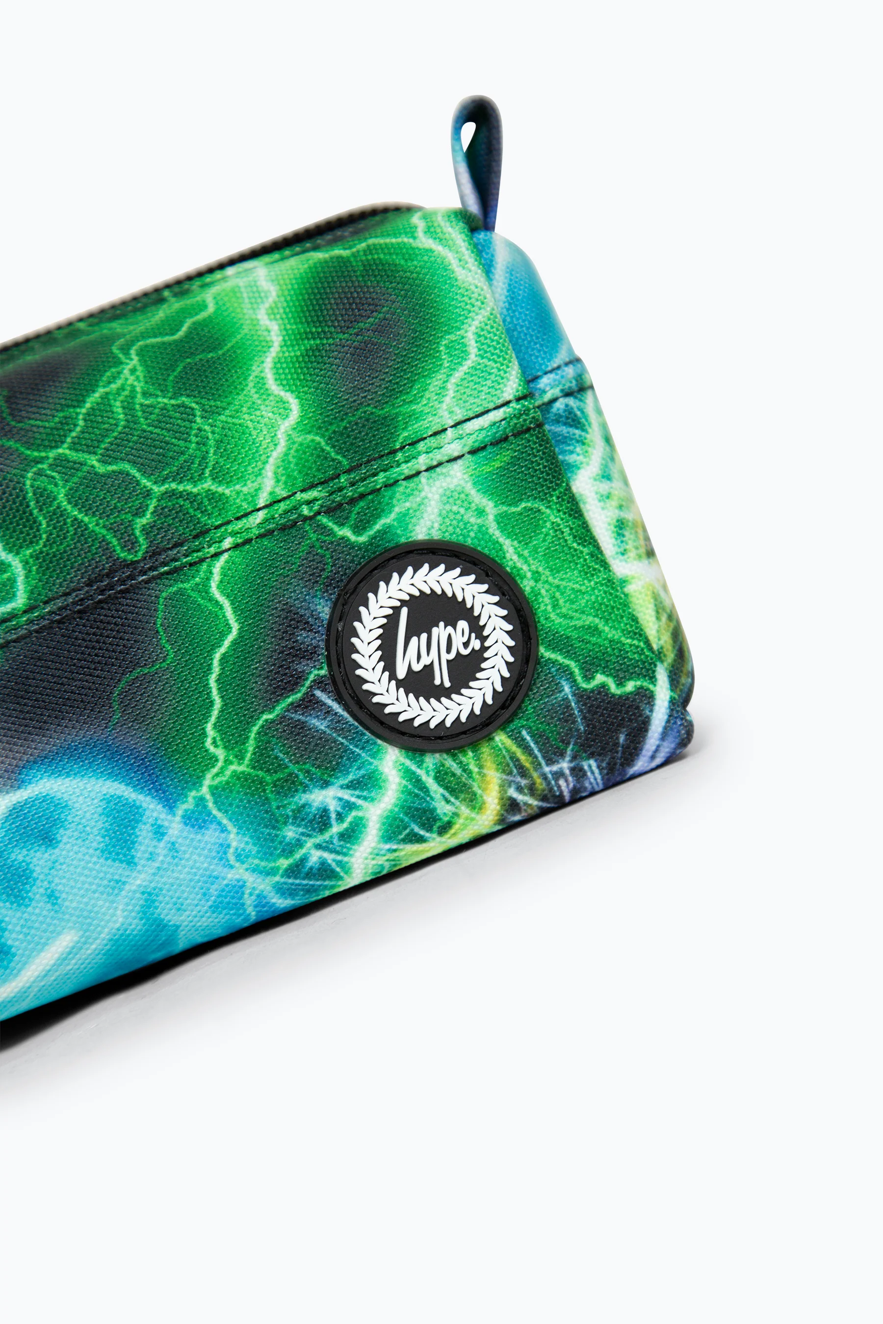 Hype Boys Blue Lightning Storm Pencil Case - Image 3