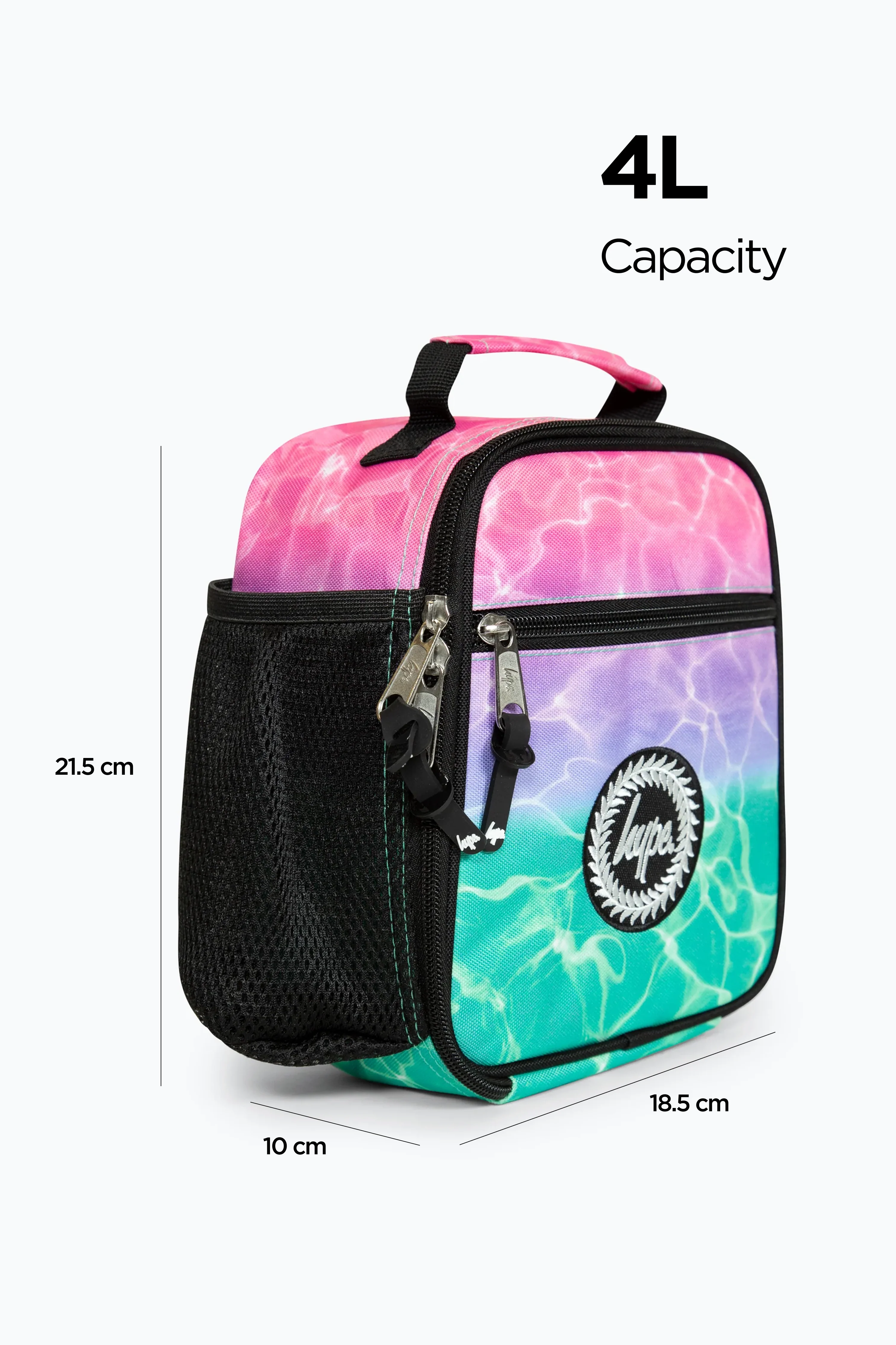 Hype Girls Pink/Turquoise Pastel Pool Backpack & Lunch Bag Bundle - Image 5