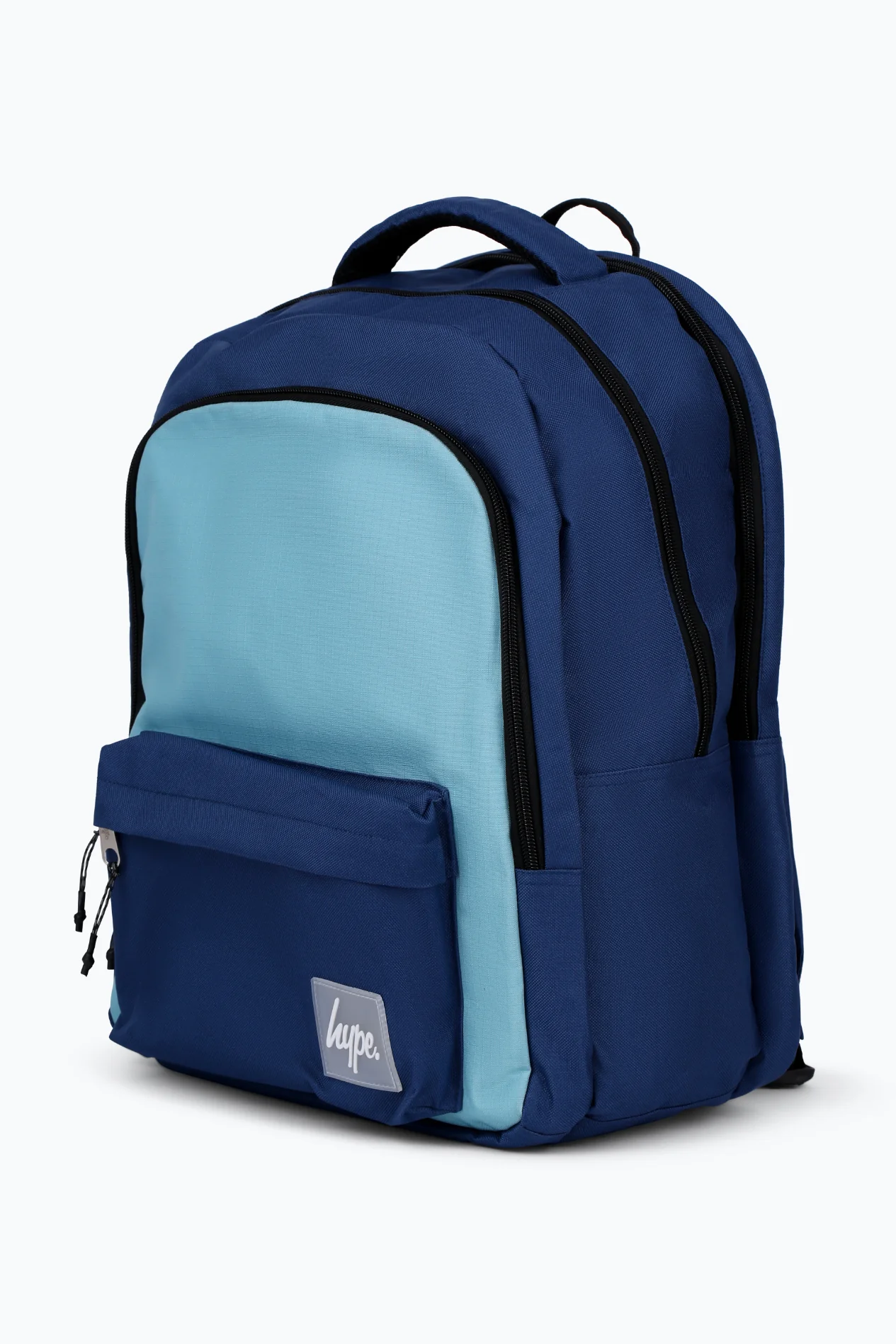 Hype Unisex Navy Ripstop Multi Pocket Backpack - Image 4