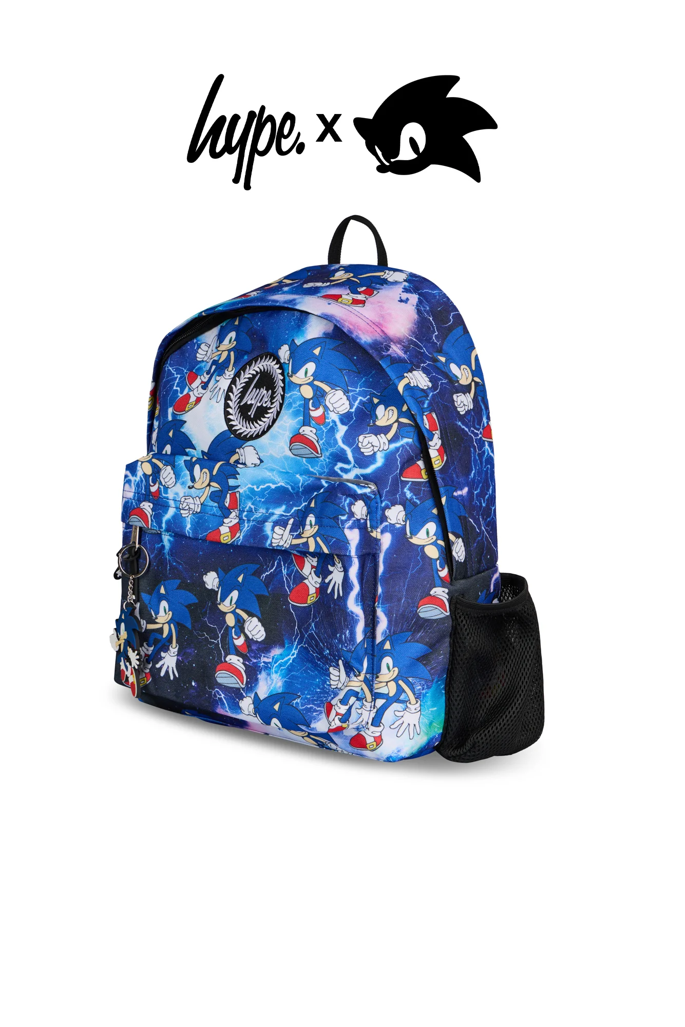 Hype x Sonic The Hedgehog™ Blue Sonic Backpack, Lunch Bag & Bottle Bundle - Image 5