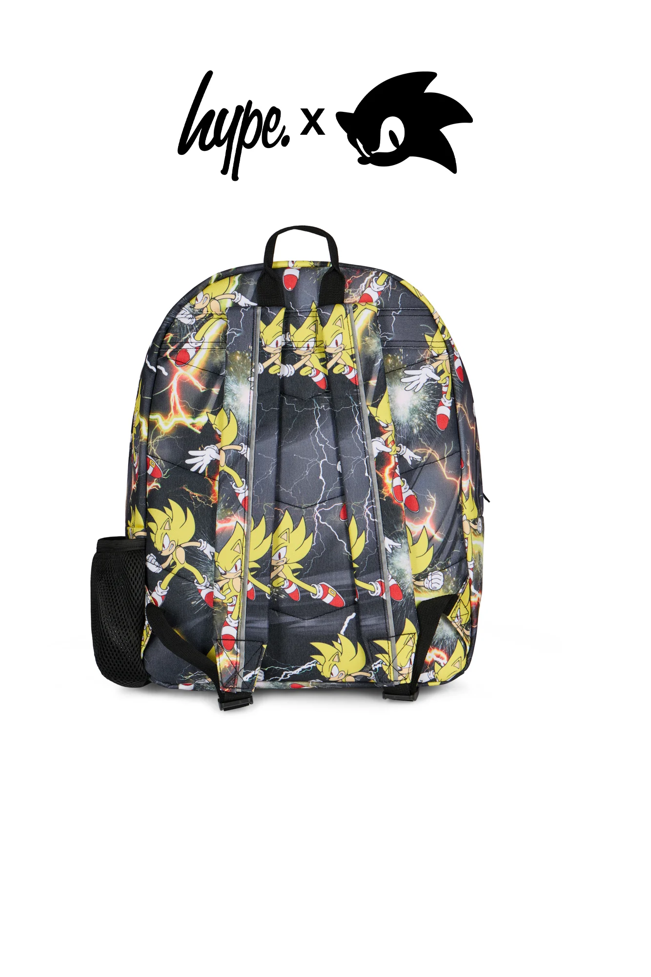 Hype x Sonic The Hedgehog™ Yellow Super Sonic Backpack, Lunch Bag & Bottle Bundle - Image 11