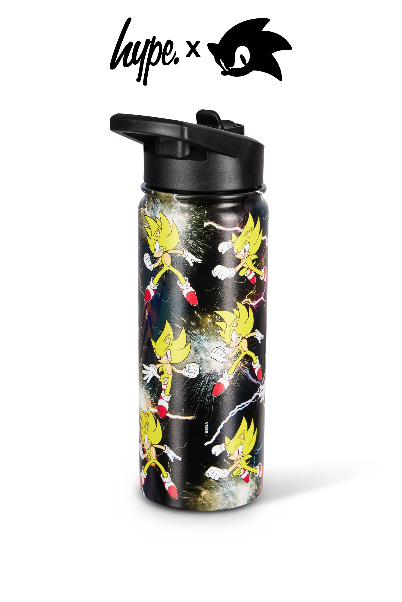 Hype x Sonic The Hedgehog™ Yellow Super Sonic Backpack, Lunch Bag & Bottle Bundle - Image 13