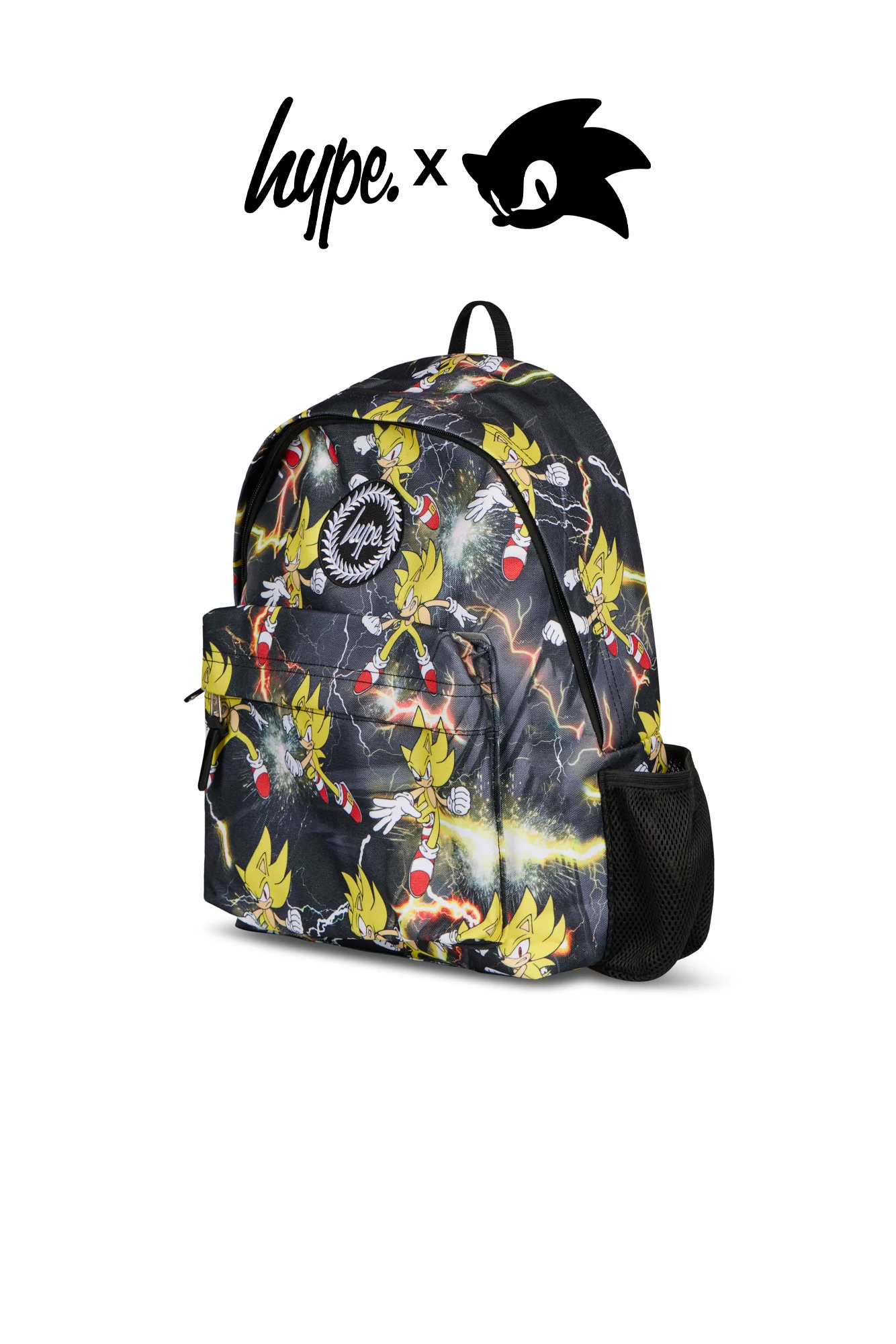 Hype x Sonic The Hedgehog™ Yellow Super Sonic Backpack, Lunch Bag & Bottle Bundle - Image 5