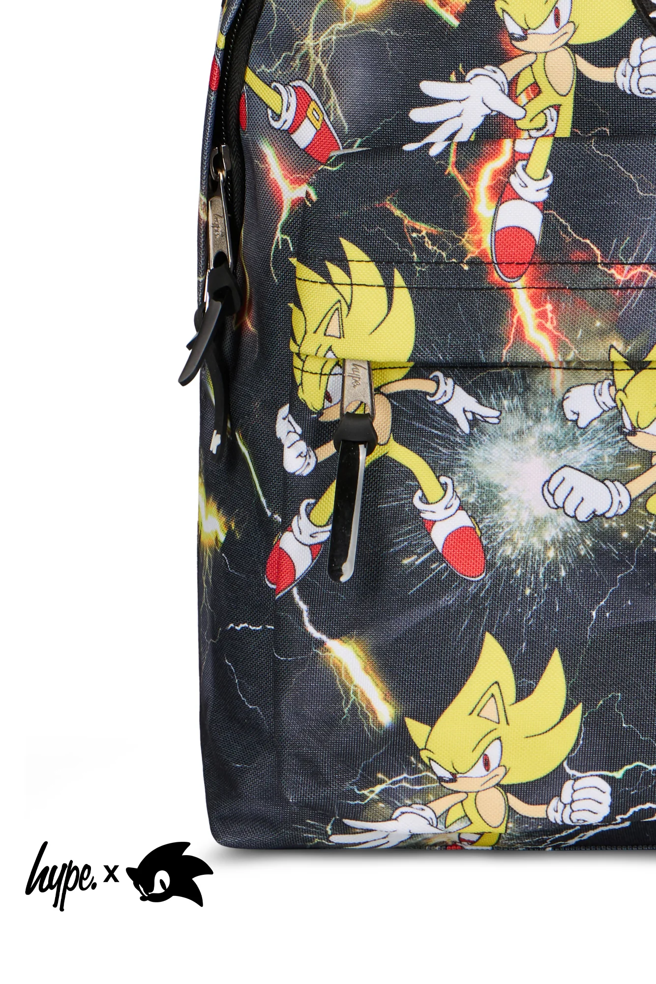 Hype x Sonic The Hedgehog™ Yellow Super Sonic Backpack, Lunch Bag & Bottle Bundle - Image 8