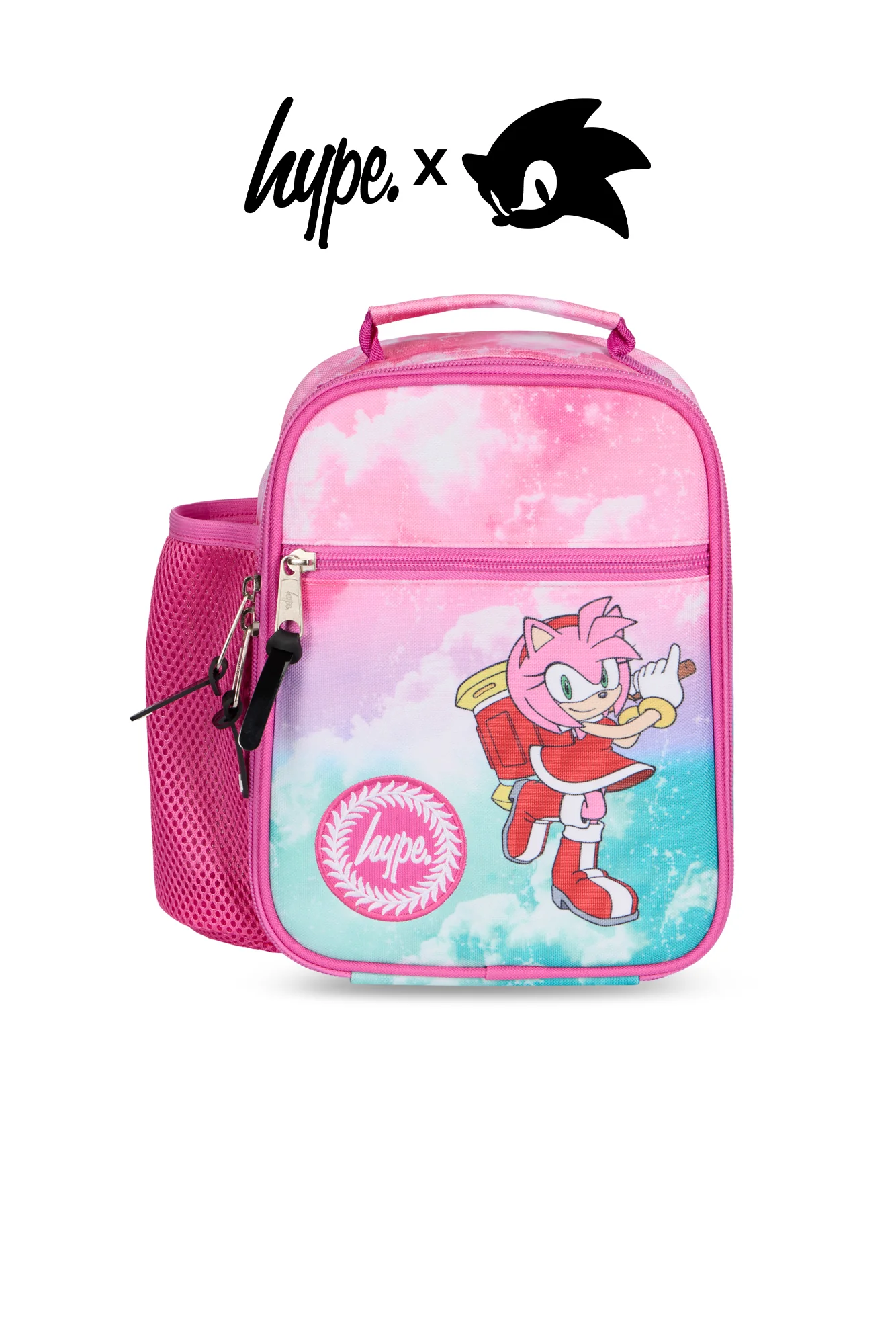 Hype x Sonic The Hedgehog™ Pink Have No Fear Backpack, Lunch Bag & Bottle Bundle - Image 3