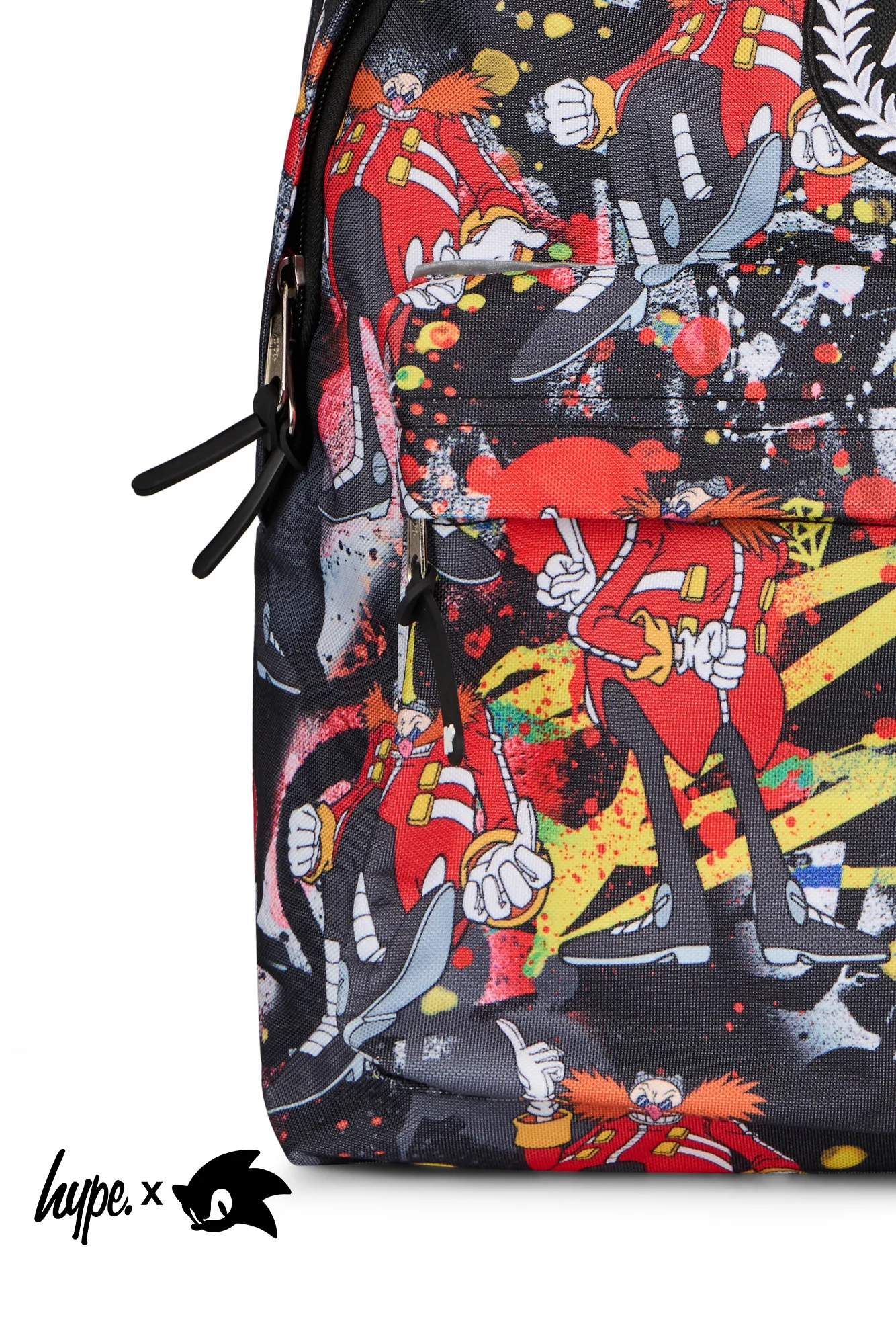 Hype x Sonic The Hedgehog™ Black Dr Eggman Backpack - Image 4