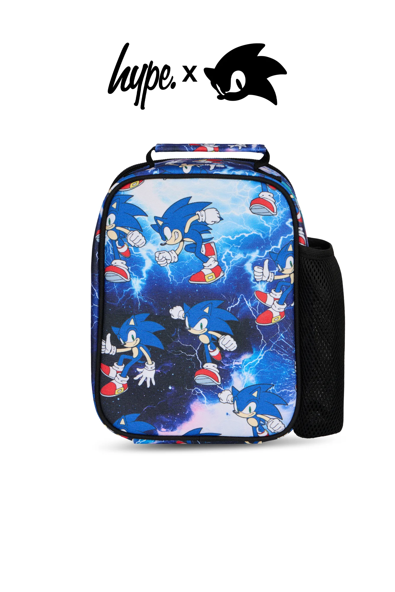 Hype x Sonic The Hedgehog™ Blue Sonic Lunch Bag - Image 3