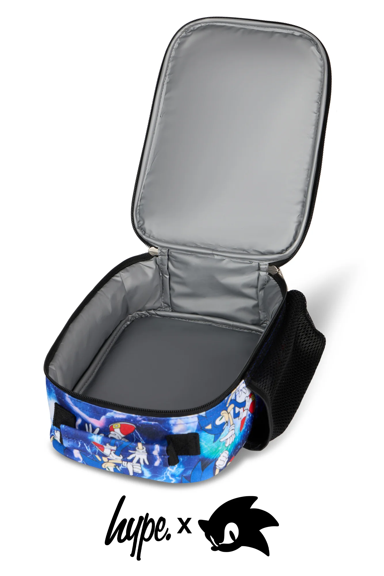Hype x Sonic The Hedgehog™ Blue Sonic Lunch Bag - Image 4