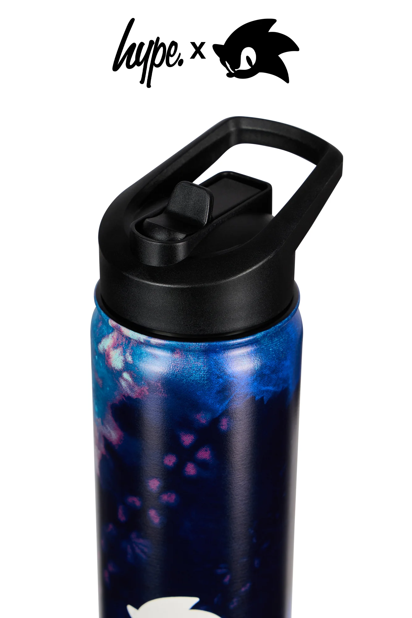 Hype x Sonic The Hedgehog™ Blue Sonic Speed Water Bottle - Image 4