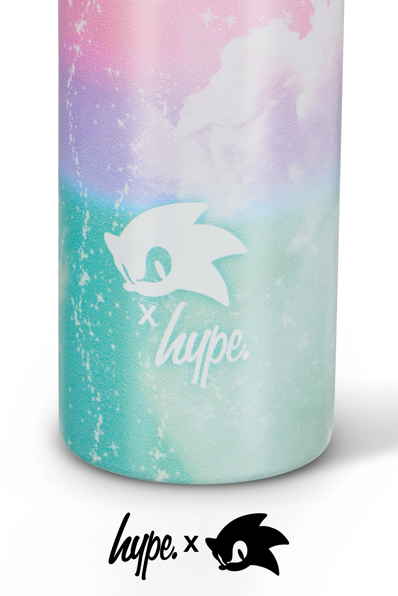 Hype x Sonic The Hedgehog™ Pink Have No Fear Water Bottle - Image 2