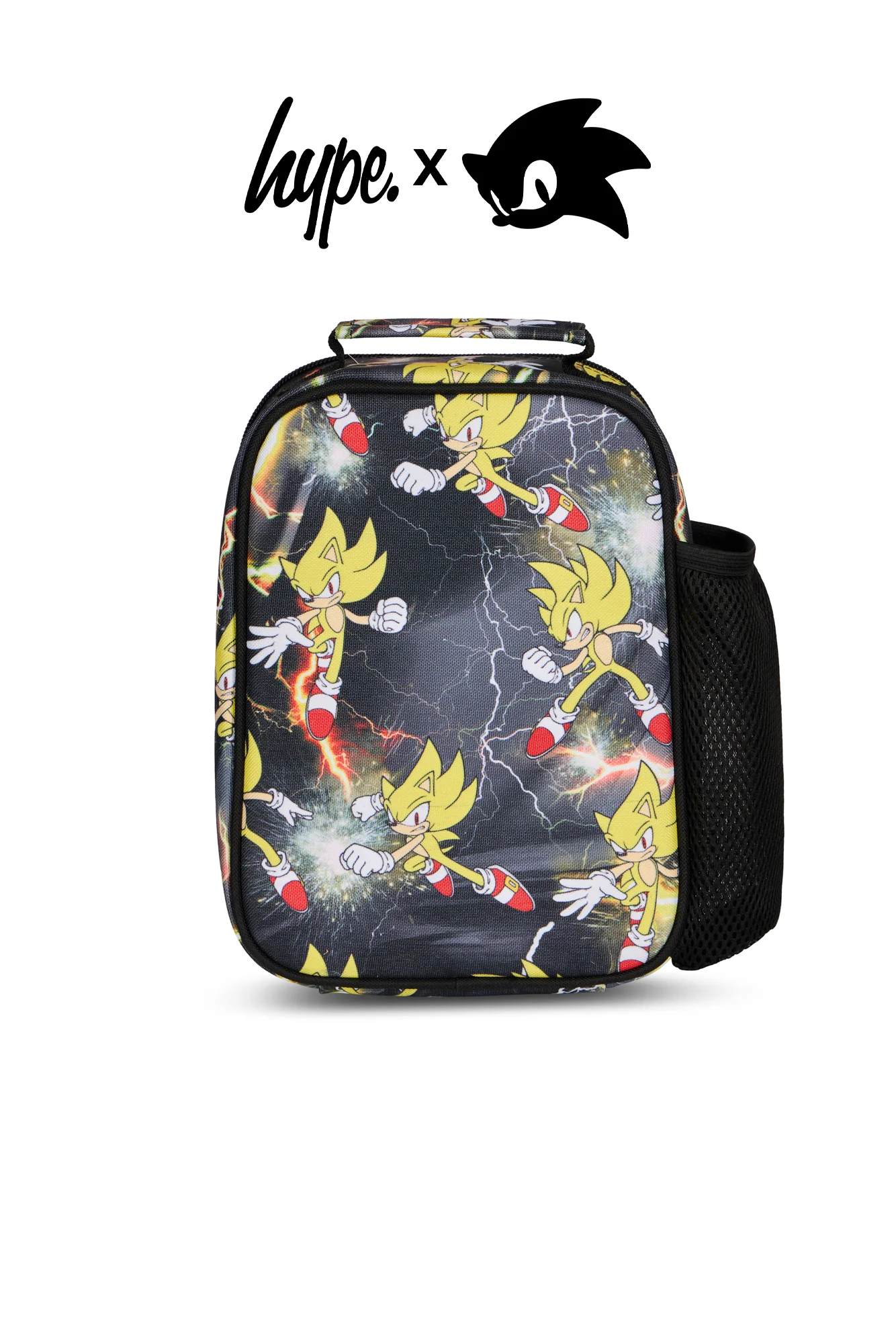 Hype x Sonic The Hedgehog™ Yellow Super Sonic Lunch Bag - Image 3